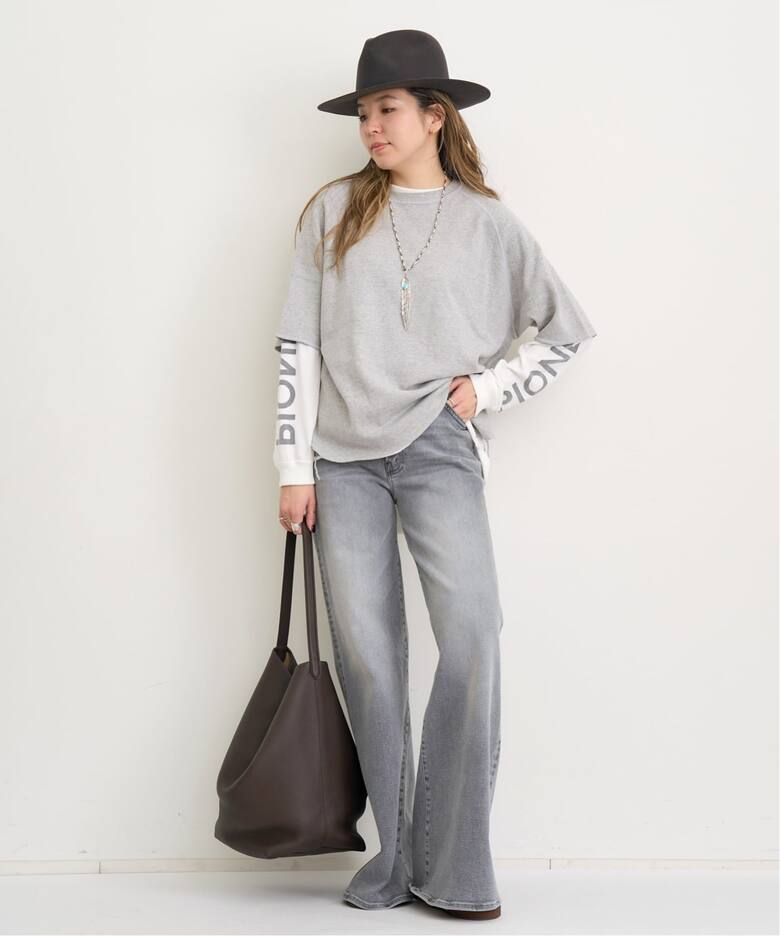 REMI RELIEF/レミ レリーフ】 NEW LONG SLEEVE TEE（Tシャツ 