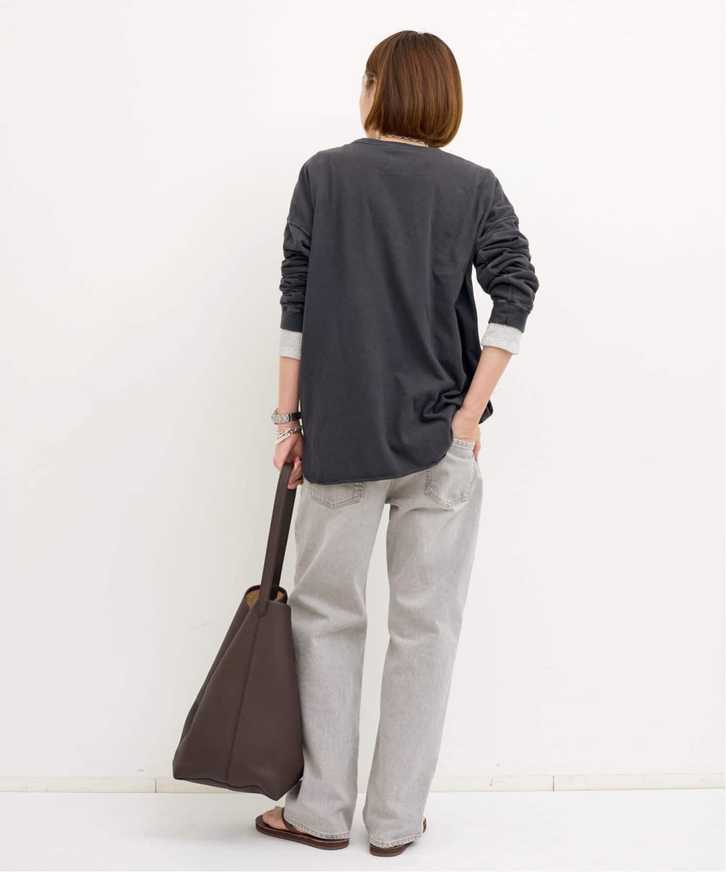 L'Appartement  REMI RELIEF スリーブT REMI RELIEF/レミ レリーフ】 NEW LONG SLEEVE TEE（Tシャツ