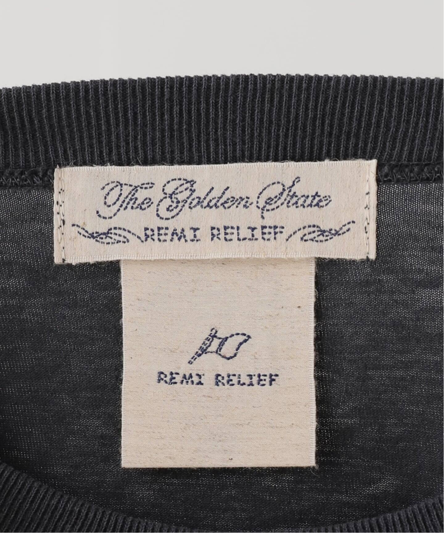 REMI RELIEF/レミ レリーフ】 NEW LONG SLEEVE TEE（Tシャツ