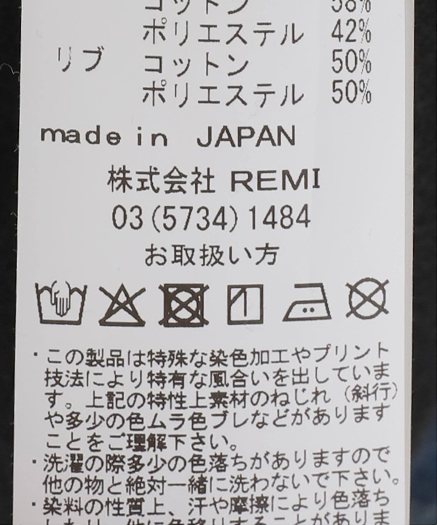 REMI RELIEF/レミ レリーフ】 NEW LONG SLEEVE TEE（Tシャツ