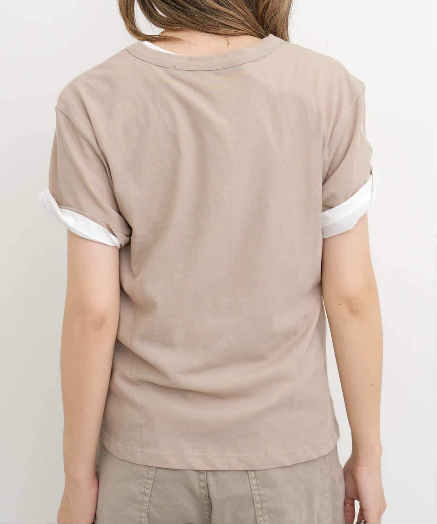 LIBERADD/リベラド】 CREW NECK TEE（Tシャツ／カットソー）｜L