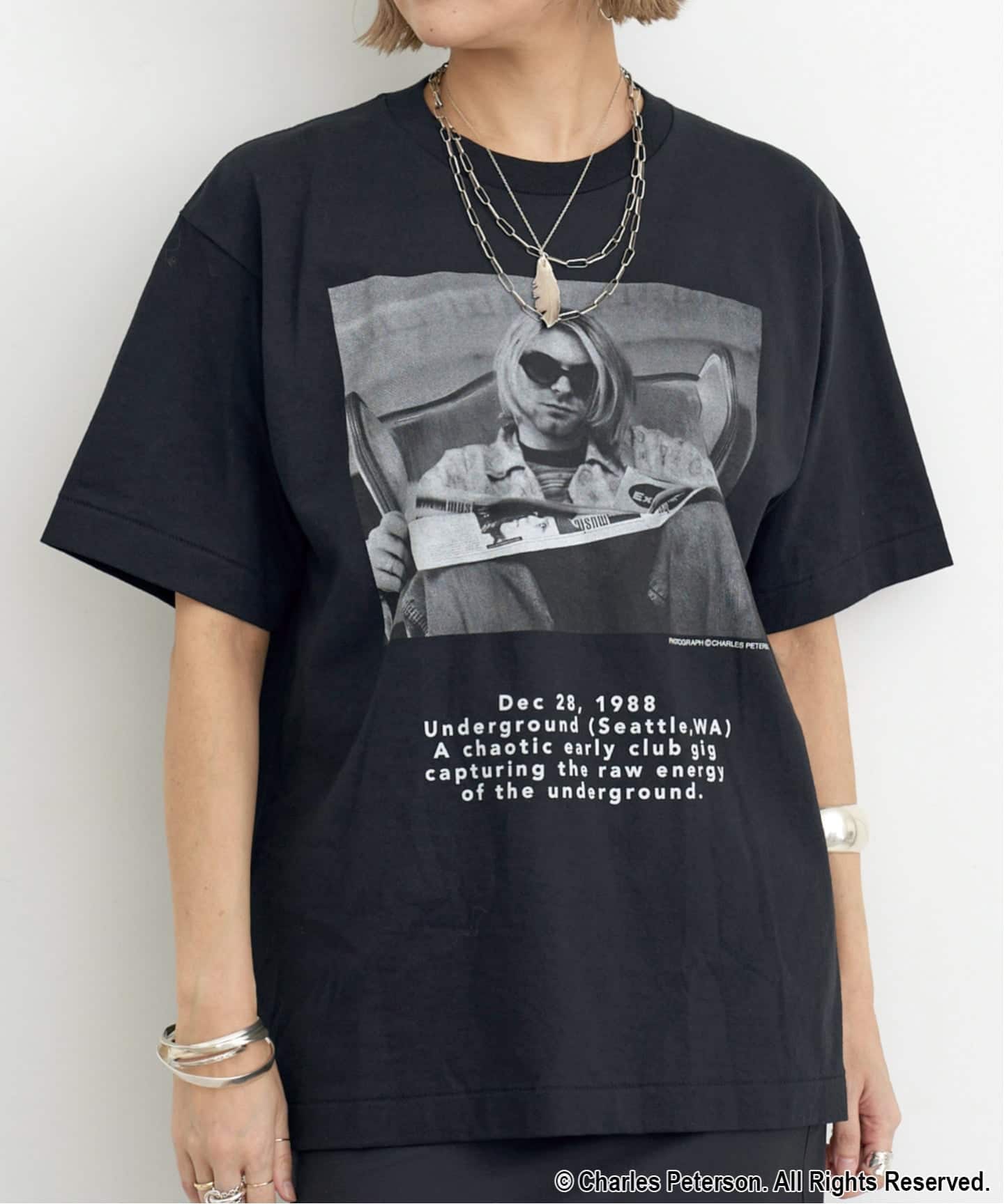 CULTURE SUPPLY/カルチャー サプライ】 Charles Peterson TSHIRT C（T