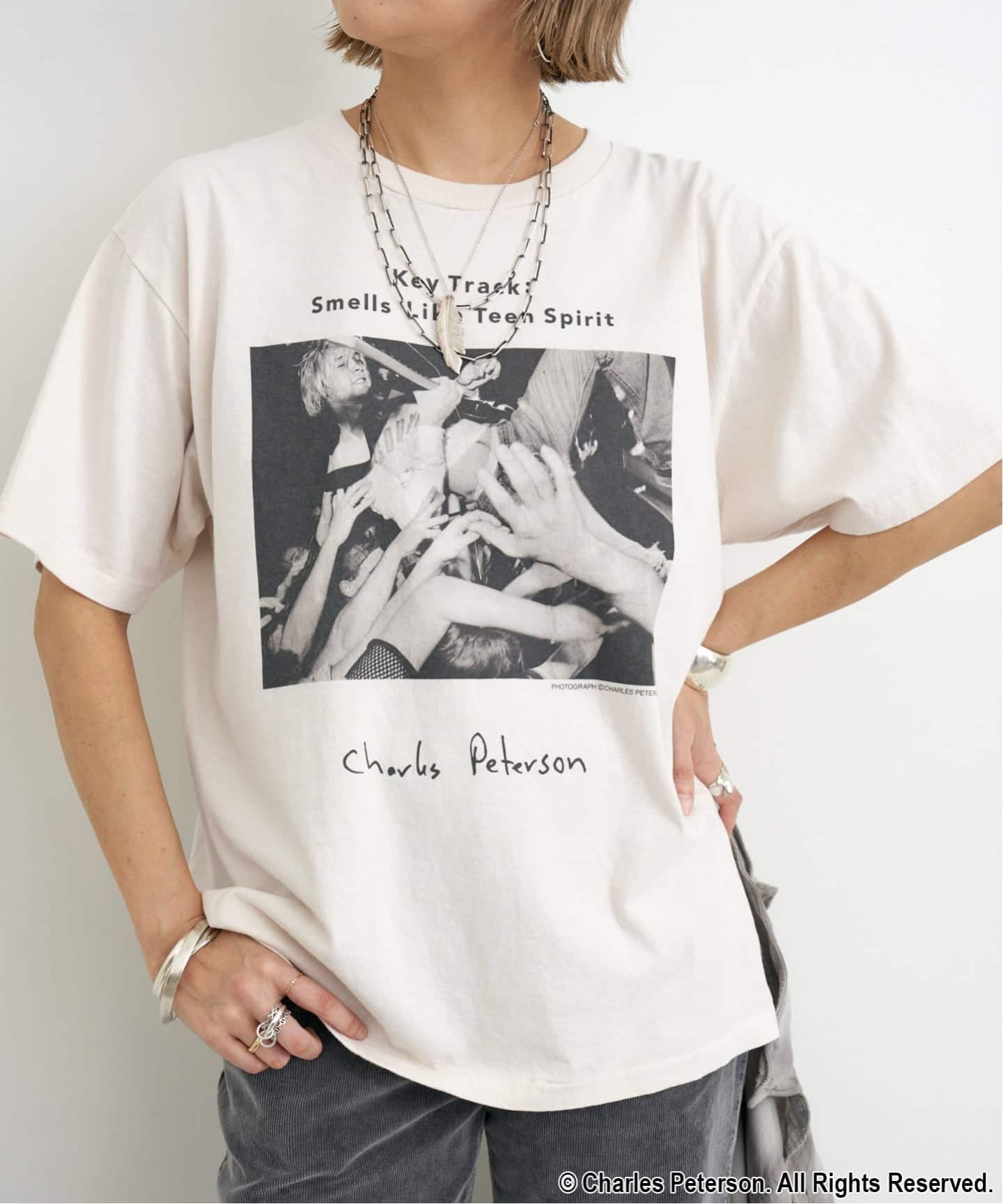 CULTURE SUPPLY/カルチャー サプライ】 Charles Peterson TSHIRT E（T