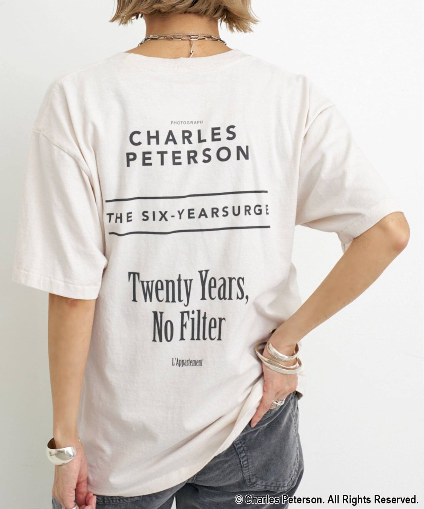L'Appartement Tシャツ CULTURE SUPPLY/カルチャー サプライ】 Charles Peterson TSHIRT E（T