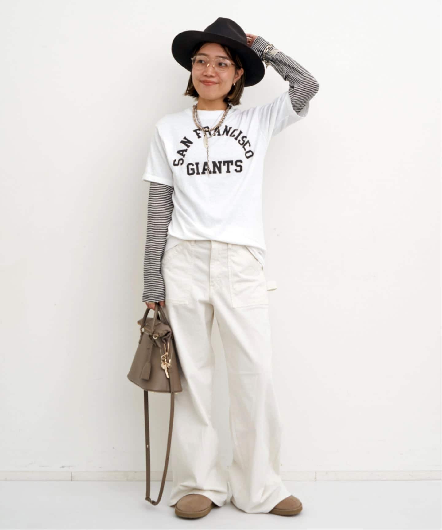 GOOD GRIEF!/グッド グリーフ】 Border Long Sleeve Tee（Tシャツ
