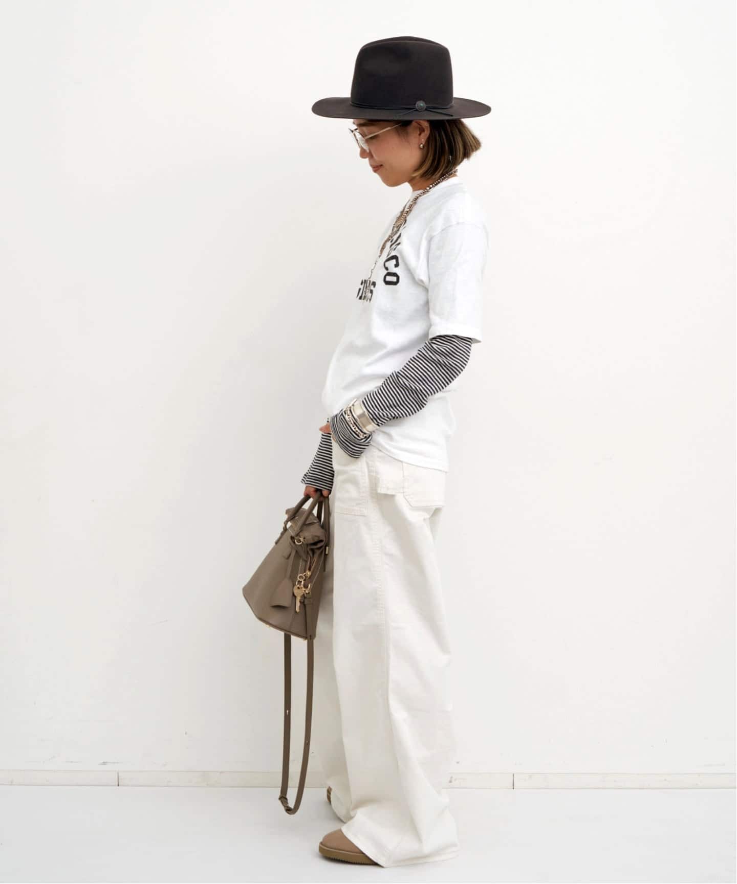 GOOD GRIEF!/グッド グリーフ】 Border Long Sleeve Tee（Tシャツ