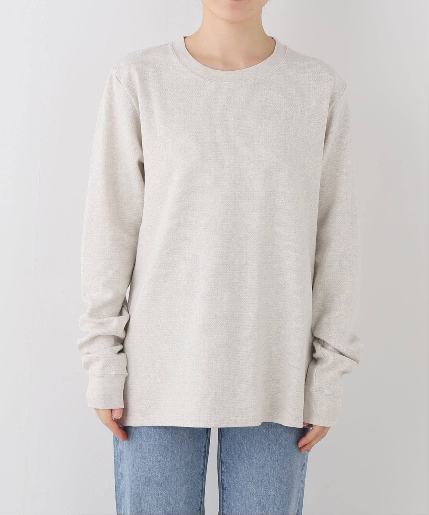 REMI RELIEF/レミ レリーフ】 W TUCK LONG SLEEVE T SHIRT（Tシャツ