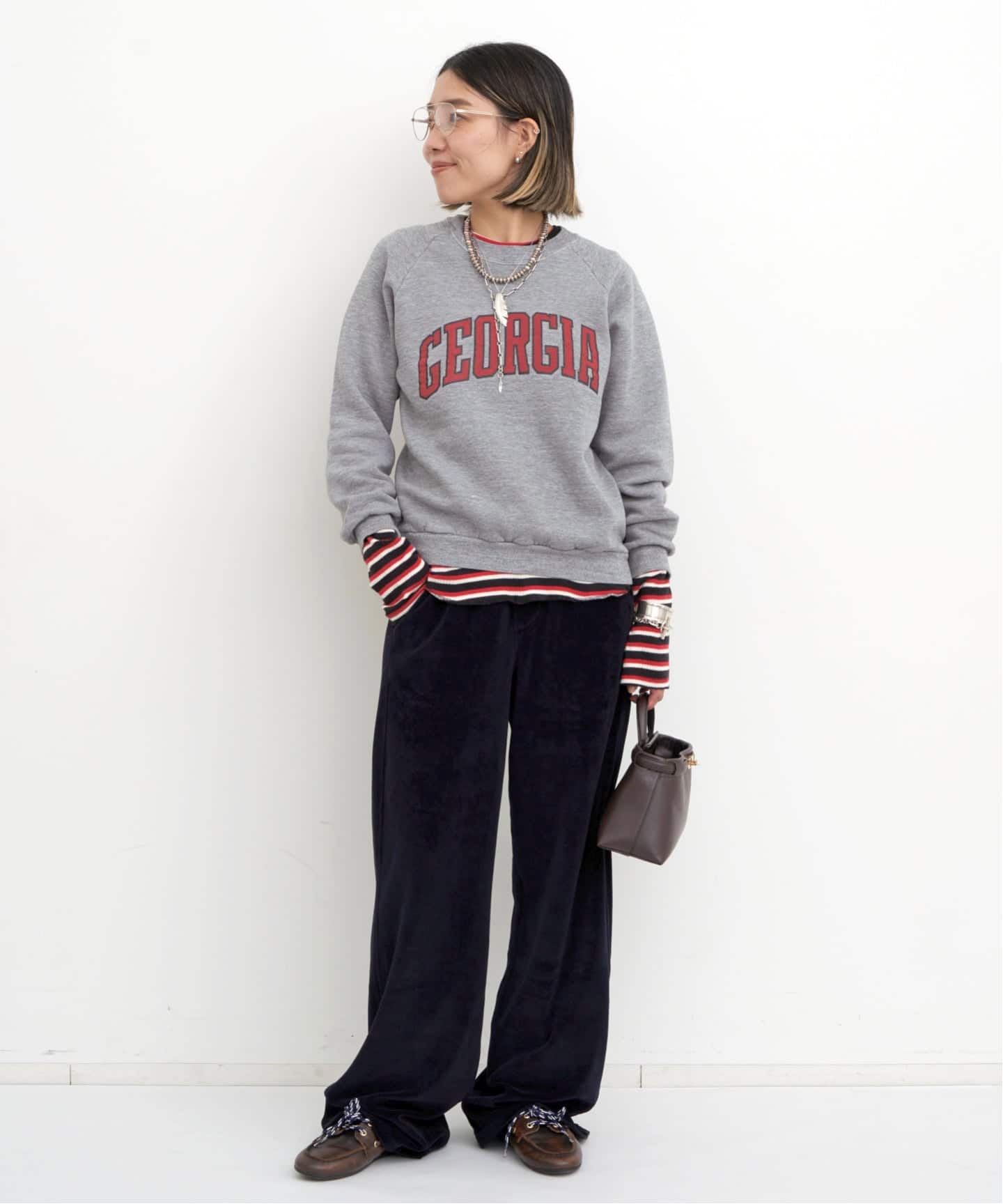 GOOD GRIEF!/グッド グリーフ】 Border Long Sleeve Tee（Tシャツ