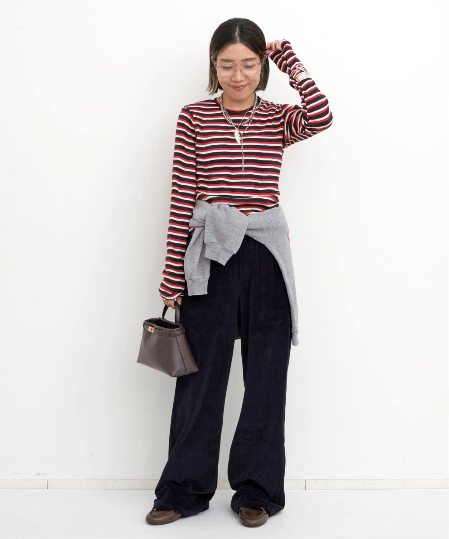 GOOD GRIEF!/グッド グリーフ】 Border Long Sleeve Tee（Tシャツ