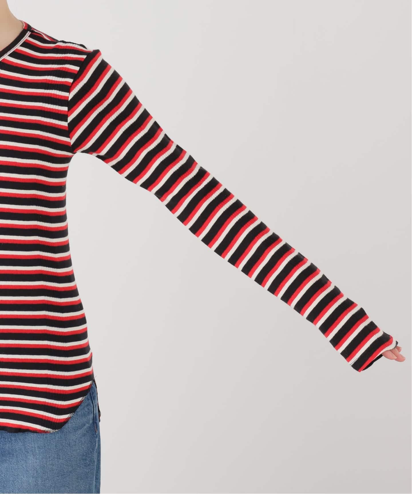 GOOD GRIEF!/グッド グリーフ】 Border Long Sleeve Tee（Tシャツ