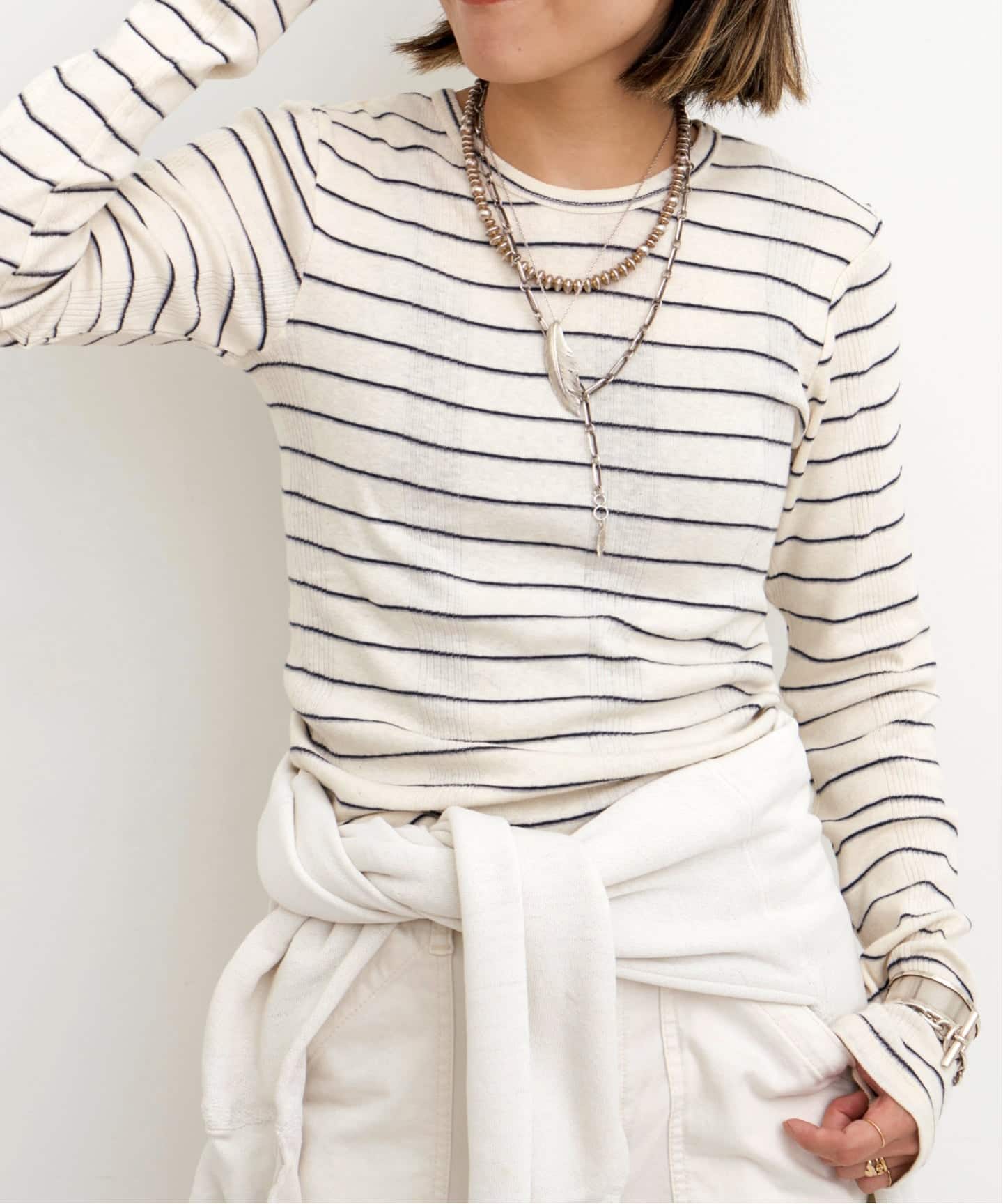 GOOD GRIEF!/グッド グリーフ】 Border Long Sleeve Tee（Tシャツ