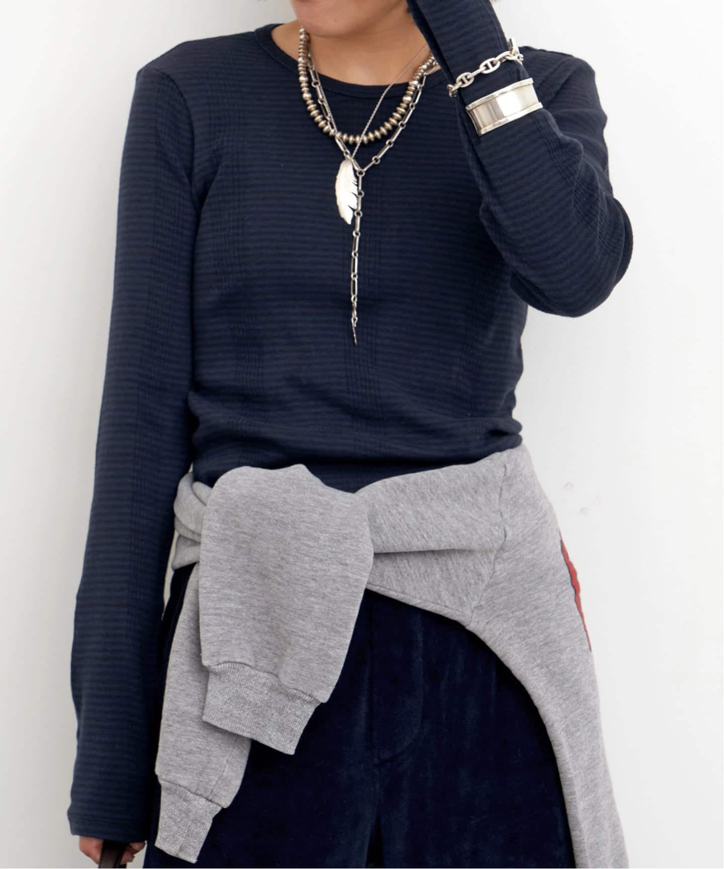 GOOD GRIEF!/グッド グリーフ】 Border Long Sleeve Tee（Tシャツ