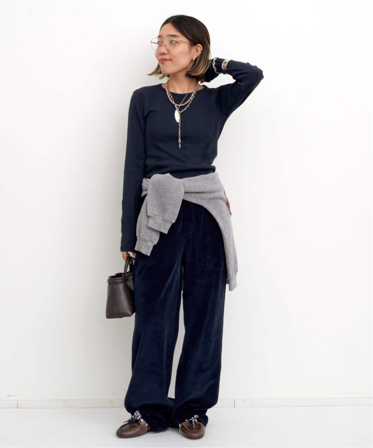 GOOD GRIEF!/グッド グリーフ】 Border Long Sleeve Tee（Tシャツ