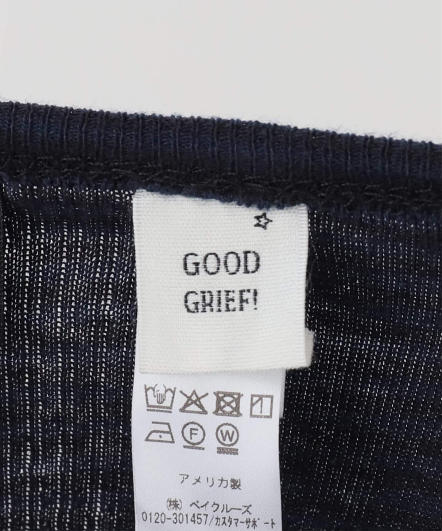GOOD GRIEF!/グッド グリーフ】 Border Long Sleeve Tee（Tシャツ