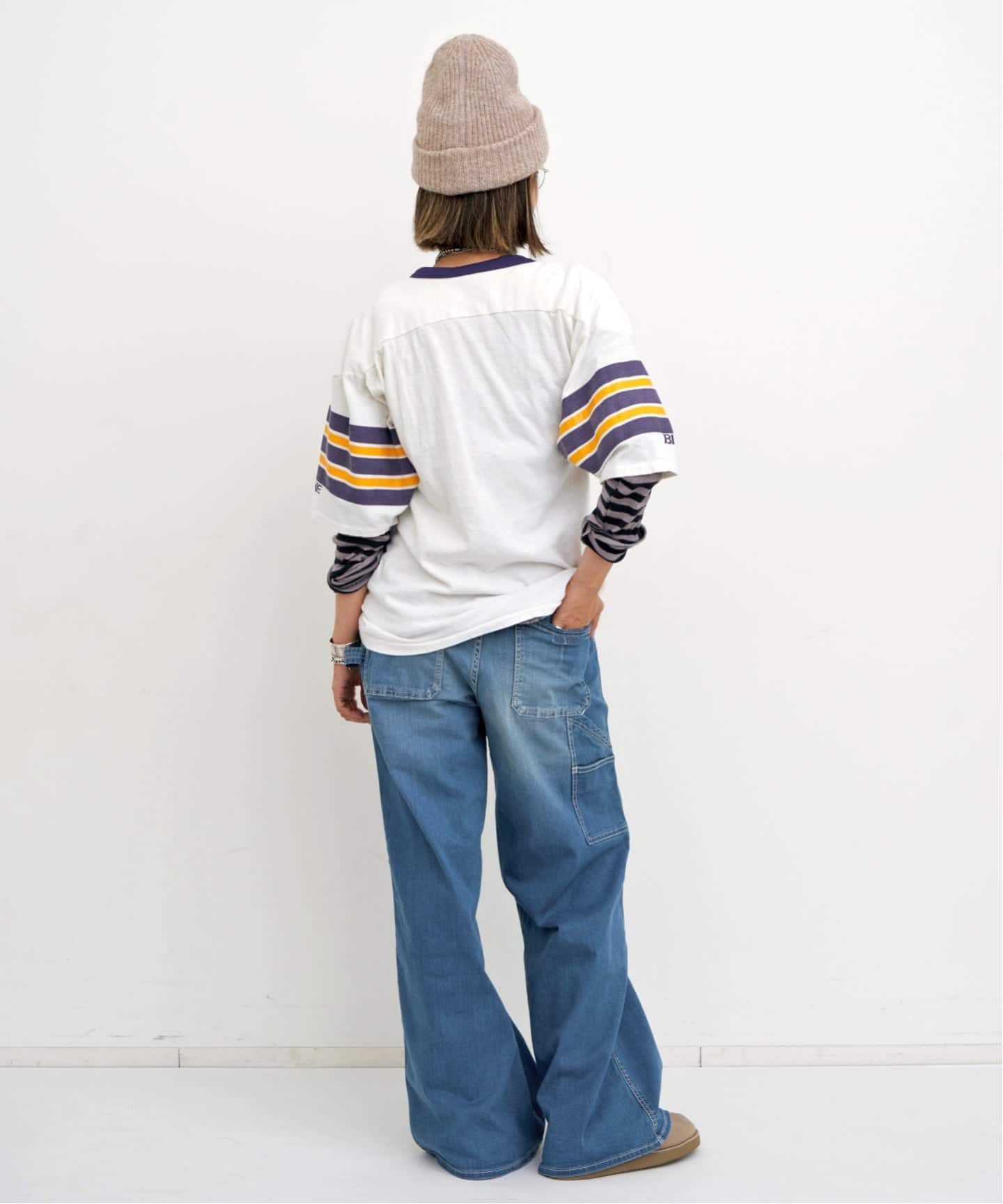 GOOD GRIEF!/グッド グリーフ】 Border Long Sleeve Tee（Tシャツ