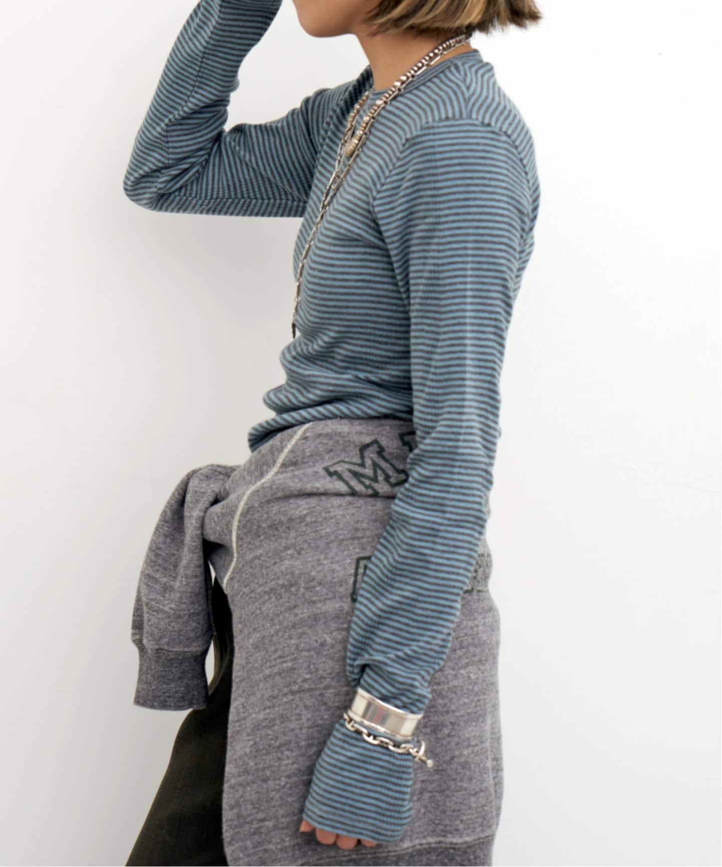 GOOD GRIEF!/グッド グリーフ】 Border Long Sleeve Tee（Tシャツ