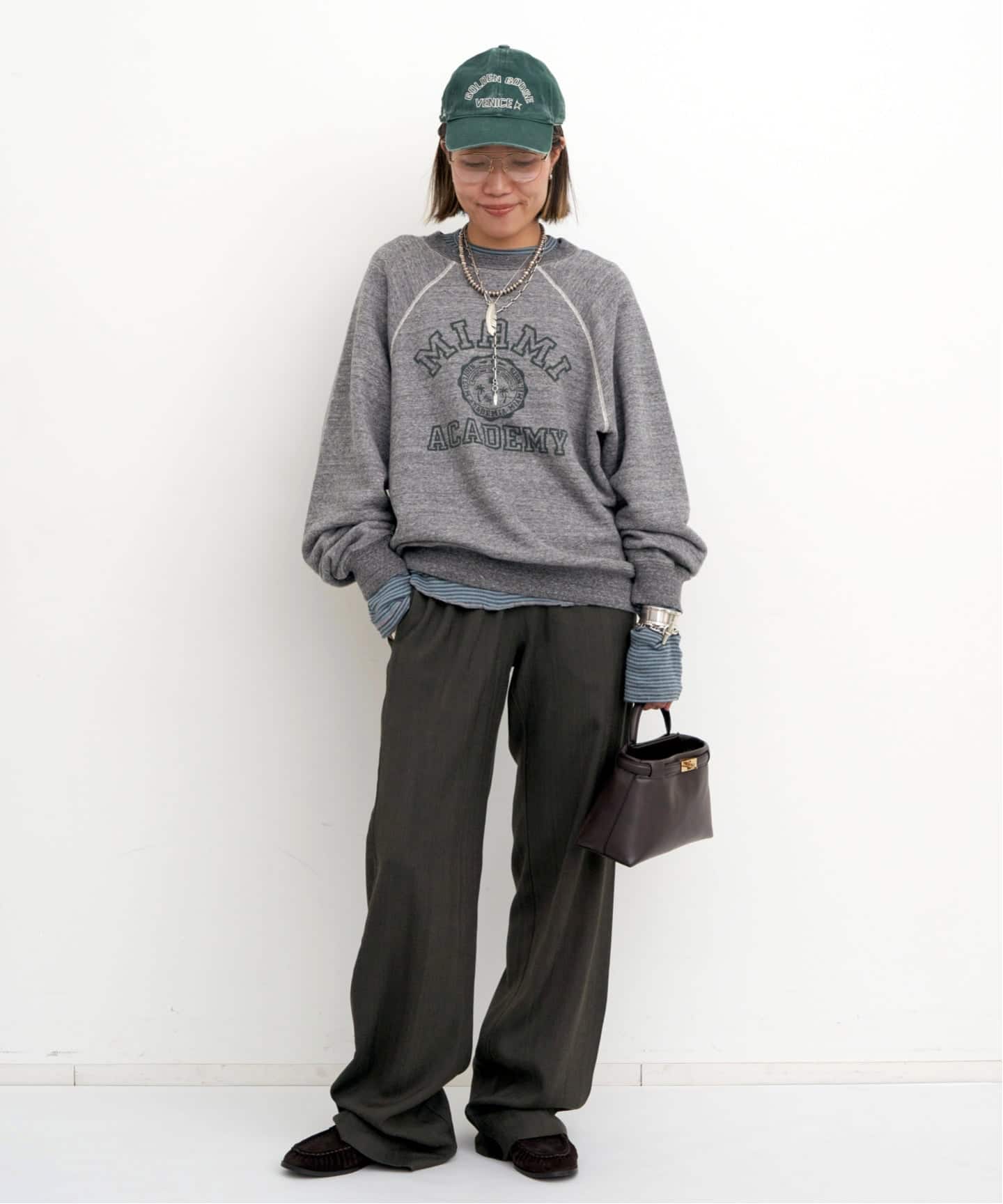 GOOD GRIEF!/グッド グリーフ】 Border Long Sleeve Tee（Tシャツ