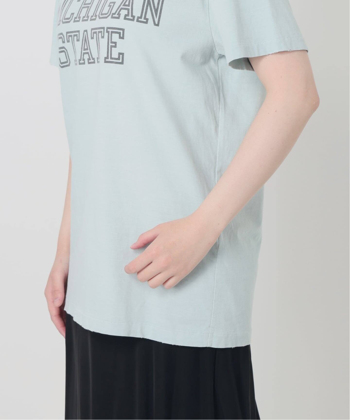 アパルトモンREMI RELIEF Border L/S T-SH REMI RELIEF/レミ レリーフ】 MICHIGAN STATE T SHIRT（Tシャツ