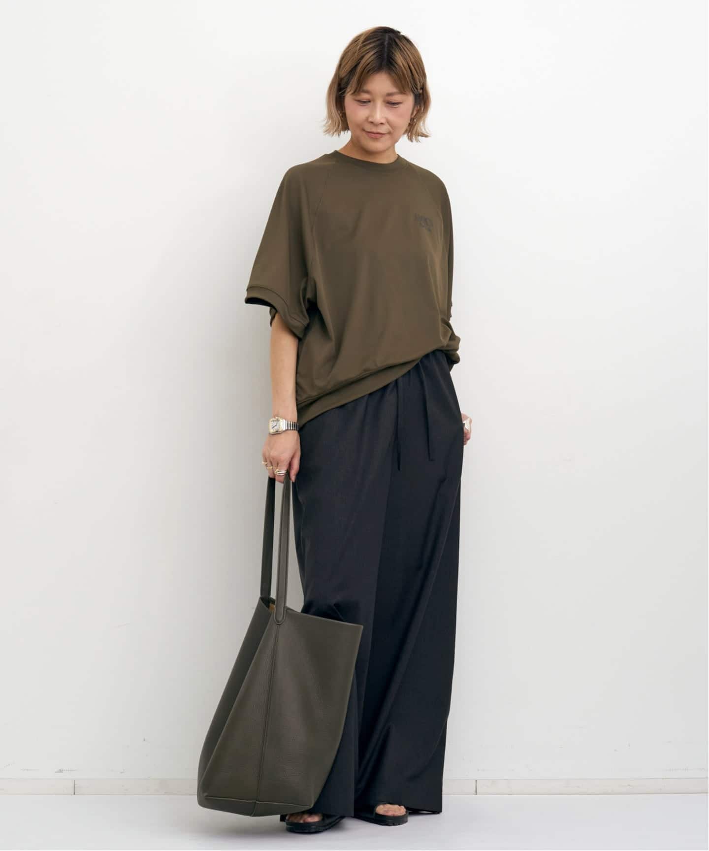 アパルトモン AMERICANA アメリカーナ Cool Relax Tee AMERICANA/アメリカーナ】 Cool Relax Tee（Tシャツ／カットソー）｜L