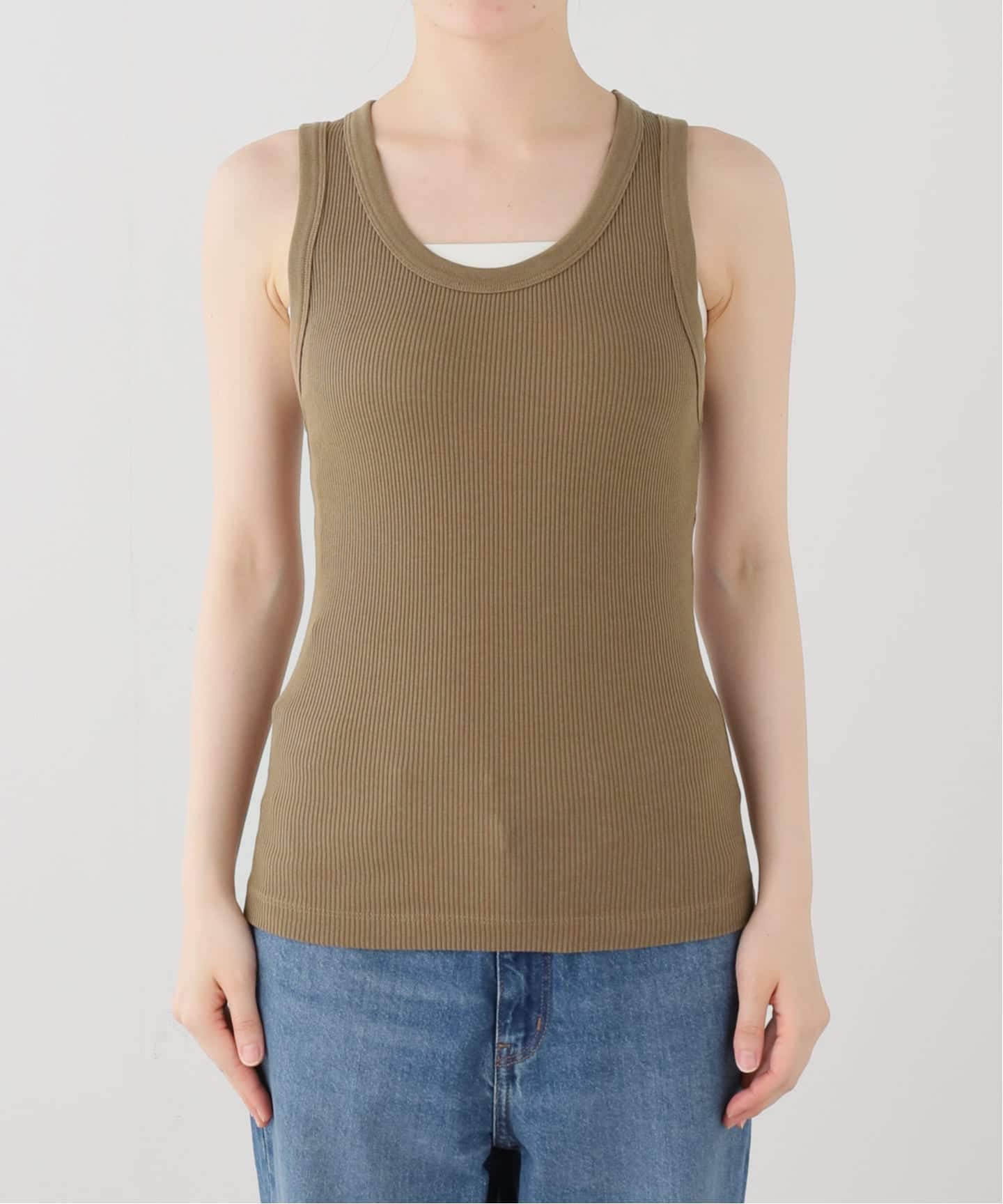 AGOLDE/エーゴールドイー】 POPPY TANK TOP（タンクトップ）｜L