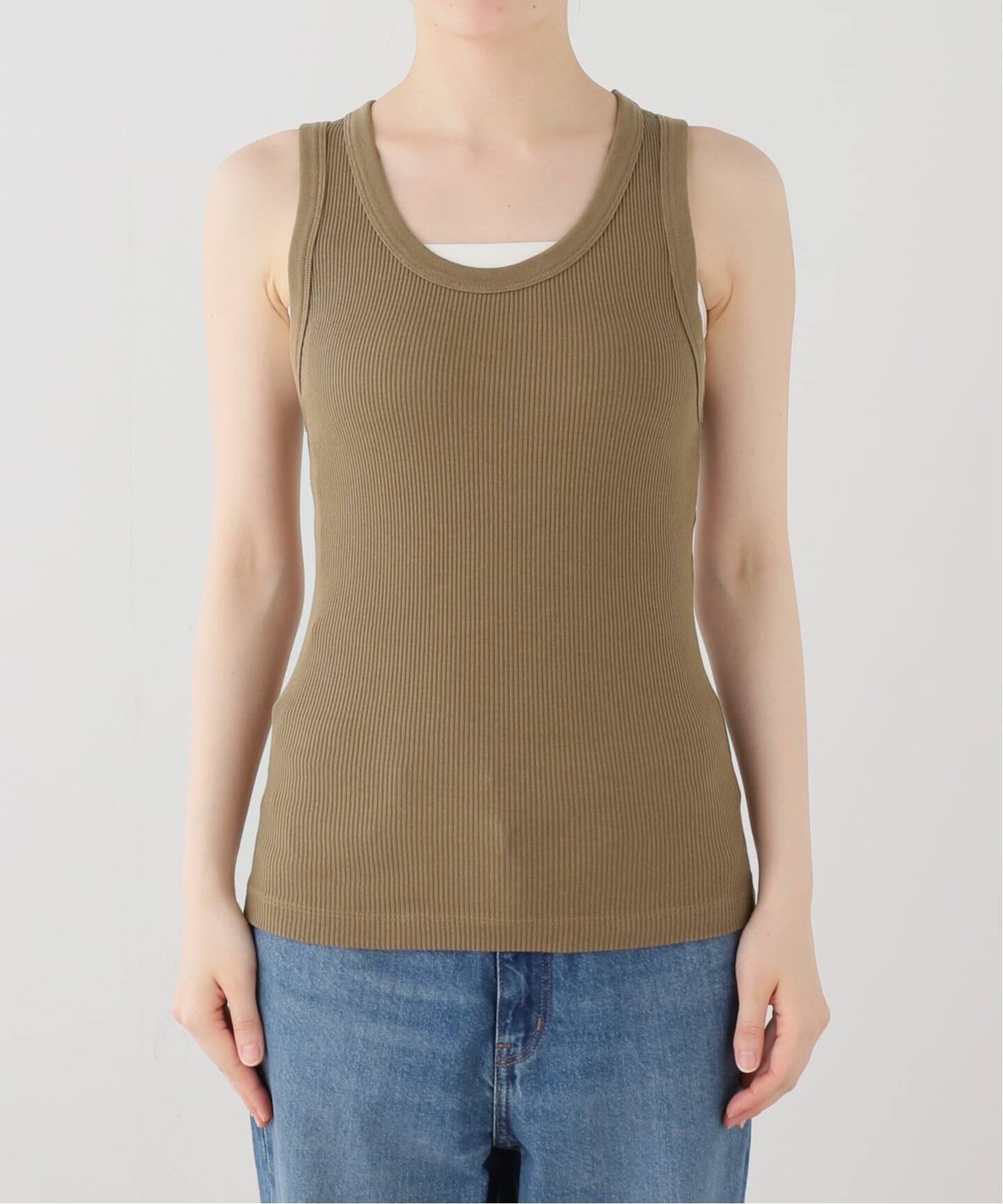 AGOLDE/エーゴールドイー】 POPPY TANK TOP（タンクトップ）｜L 