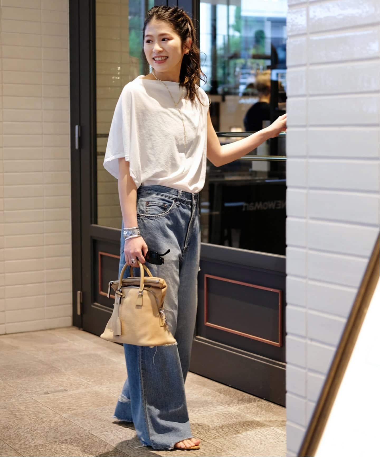 アシンメトリープルオーバー（Tシャツ／カットソー）｜AP STUDIO