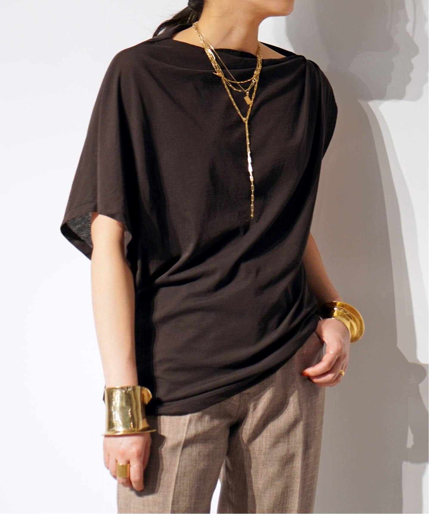 アシンメトリープルオーバー（Tシャツ／カットソー）｜AP STUDIO