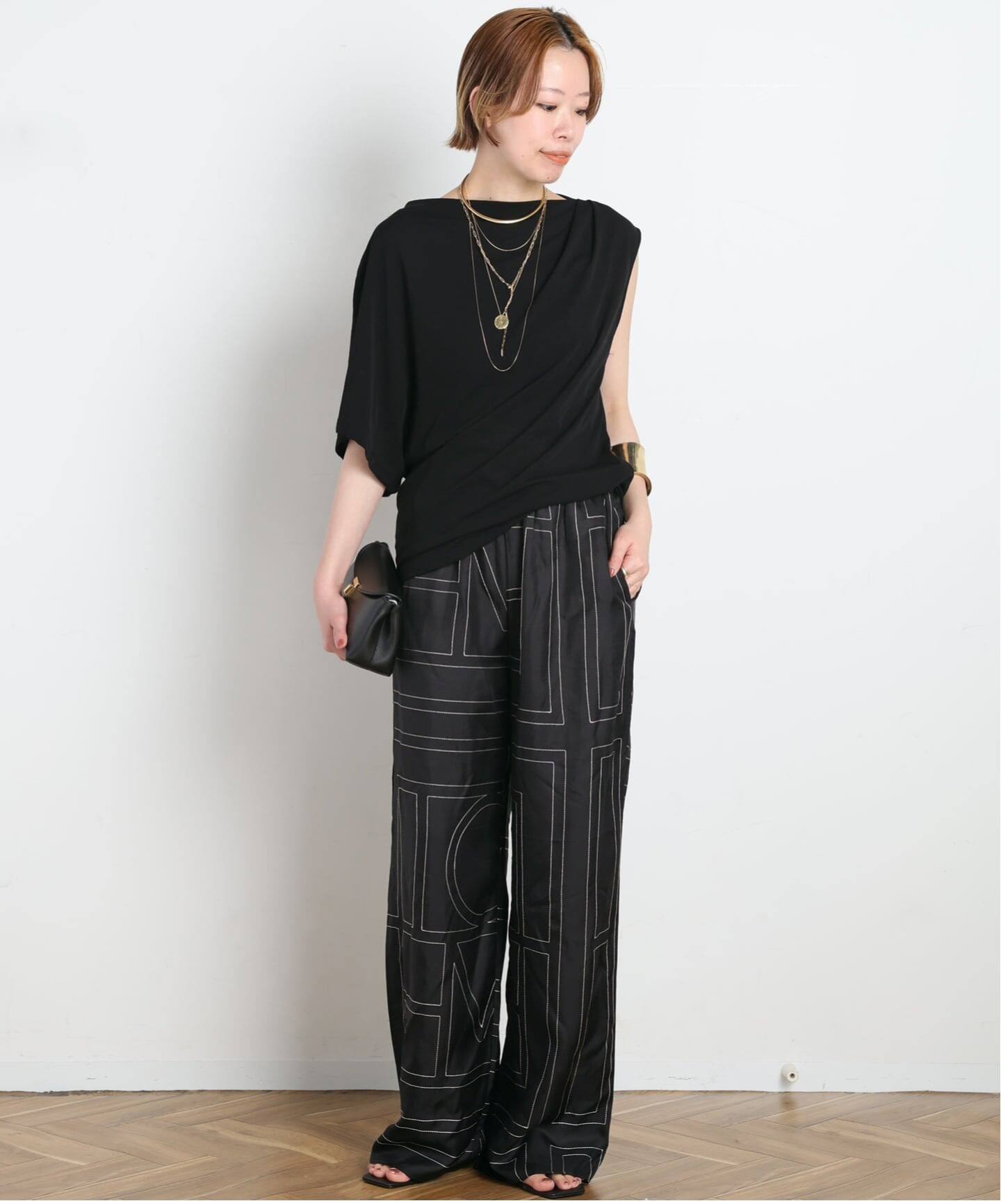アシンメトリープルオーバー（Tシャツ／カットソー）｜AP STUDIO