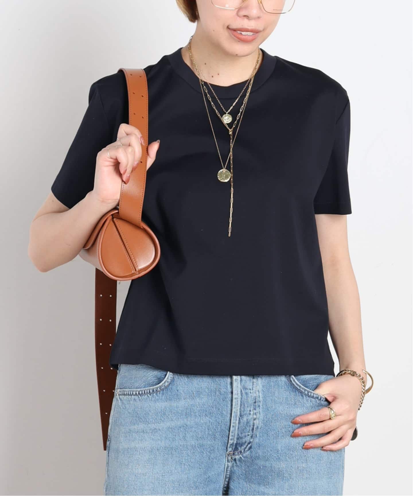 コンパクトTシャツ（Tシャツ／カットソー）｜AP STUDIO（エーピー
