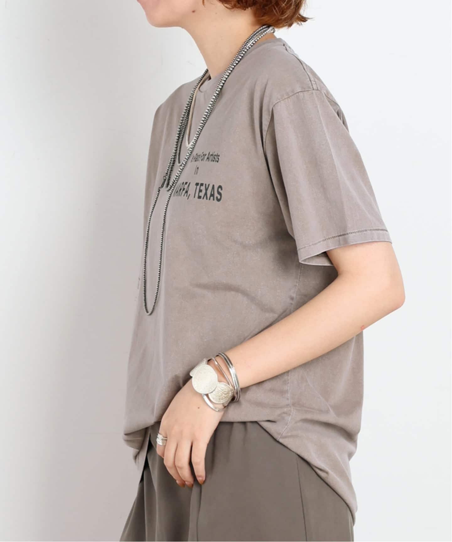 Logo TEE（Tシャツ／カットソー）｜AP STUDIO（エーピーストゥディオ