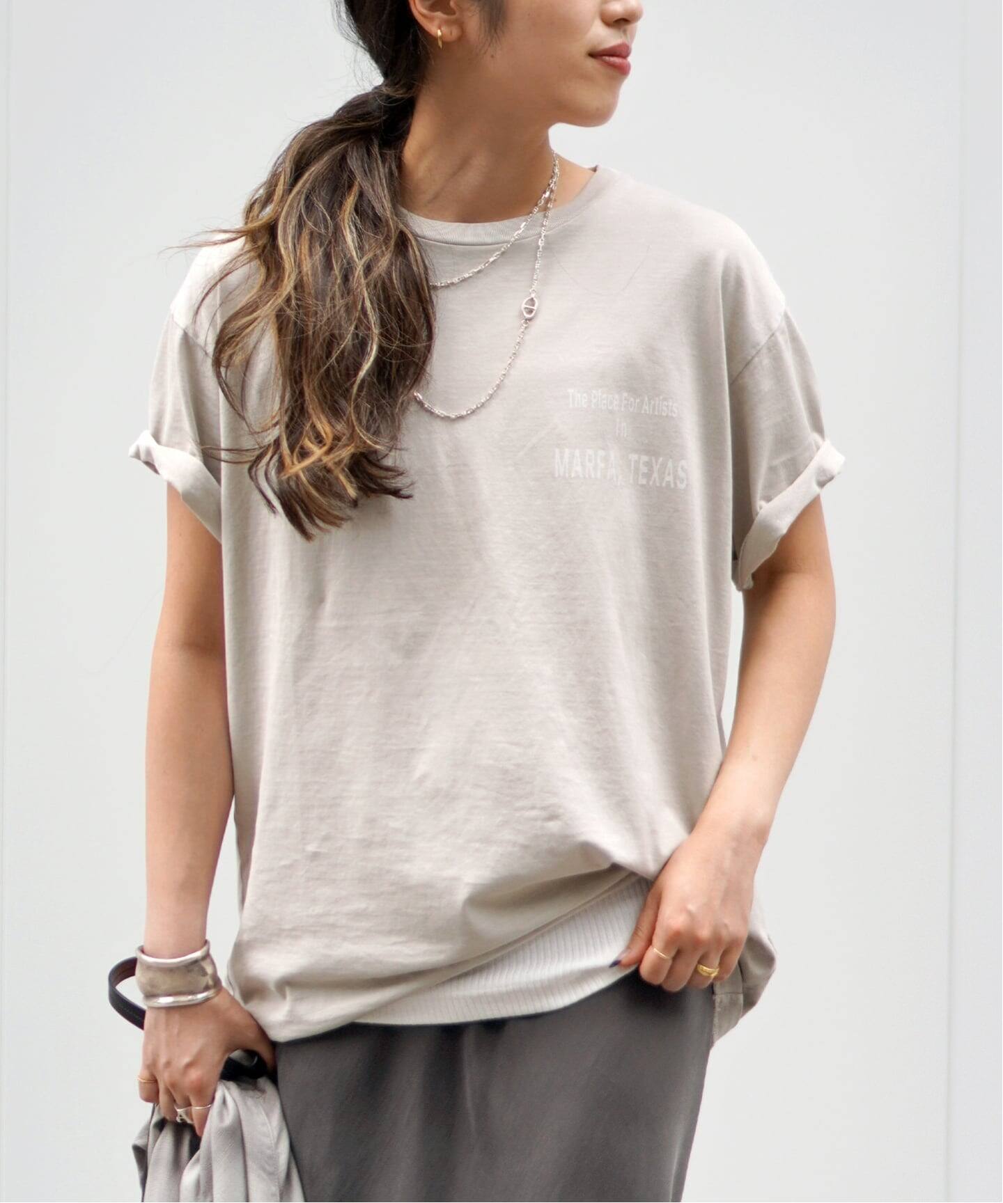 Logo TEE（Tシャツ／カットソー）｜AP STUDIO（エーピーストゥディオ