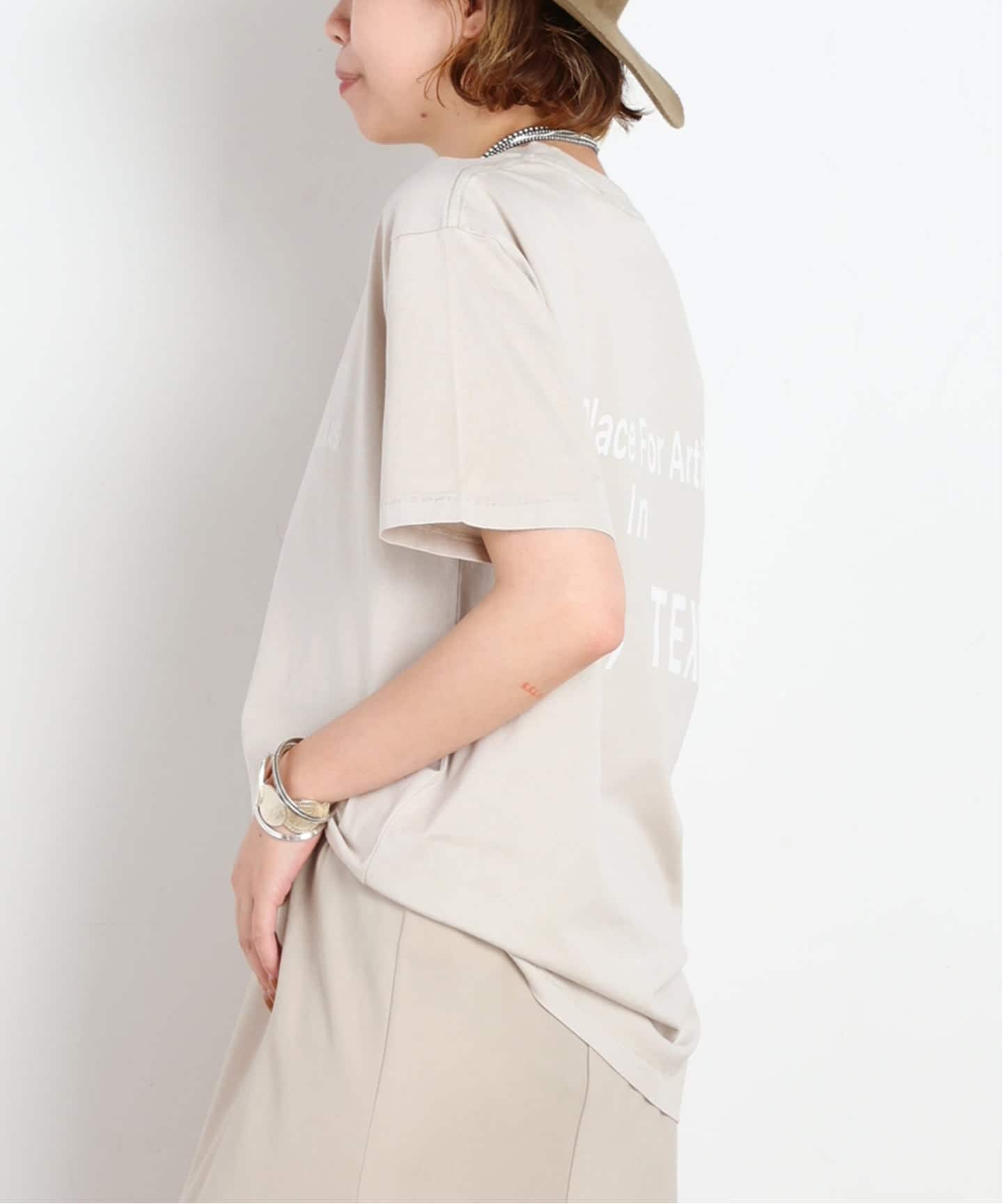 Logo TEE（Tシャツ／カットソー）｜AP STUDIO（エーピーストゥディオ