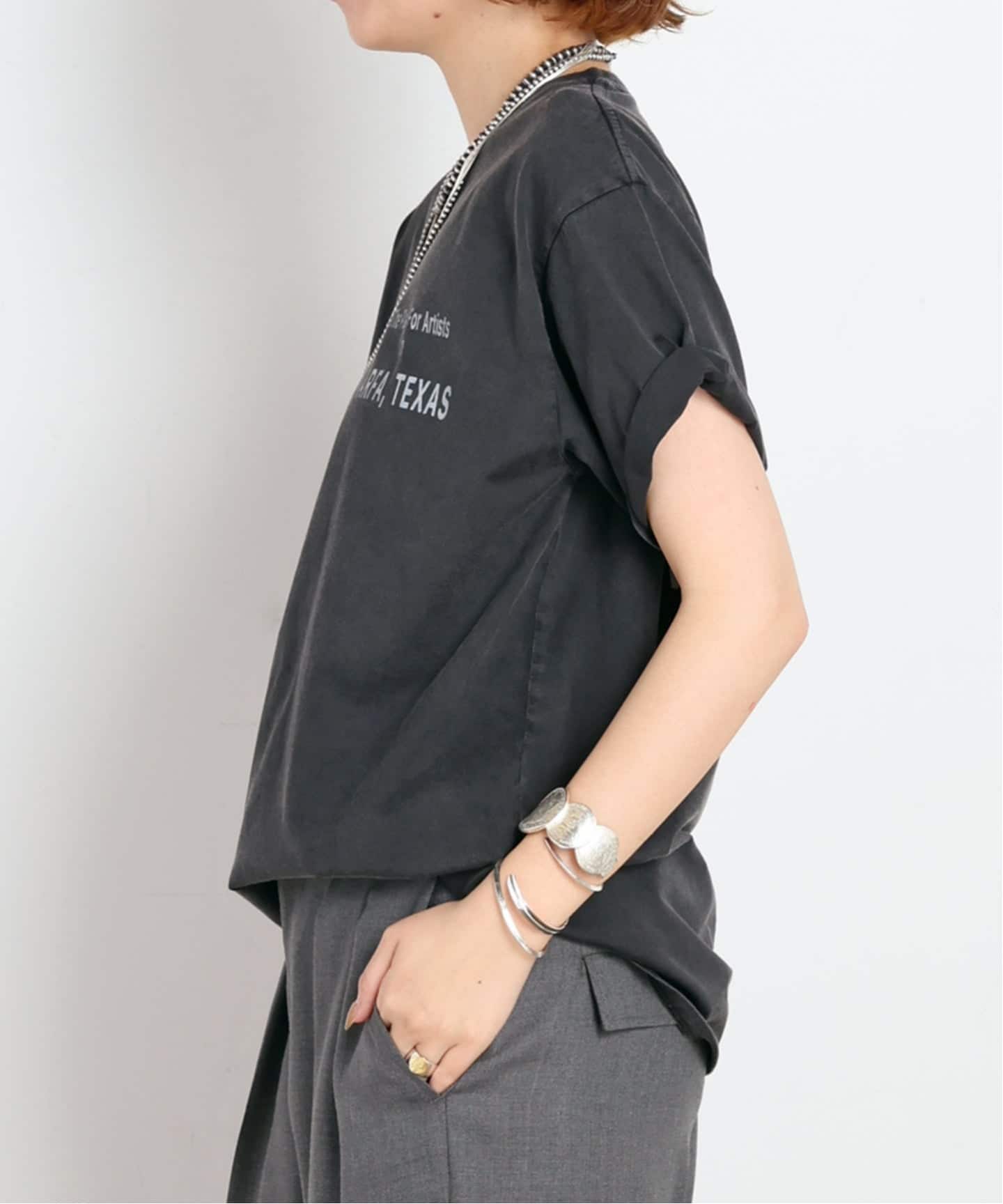Logo TEE（Tシャツ／カットソー）｜AP STUDIO（エーピーストゥディオ