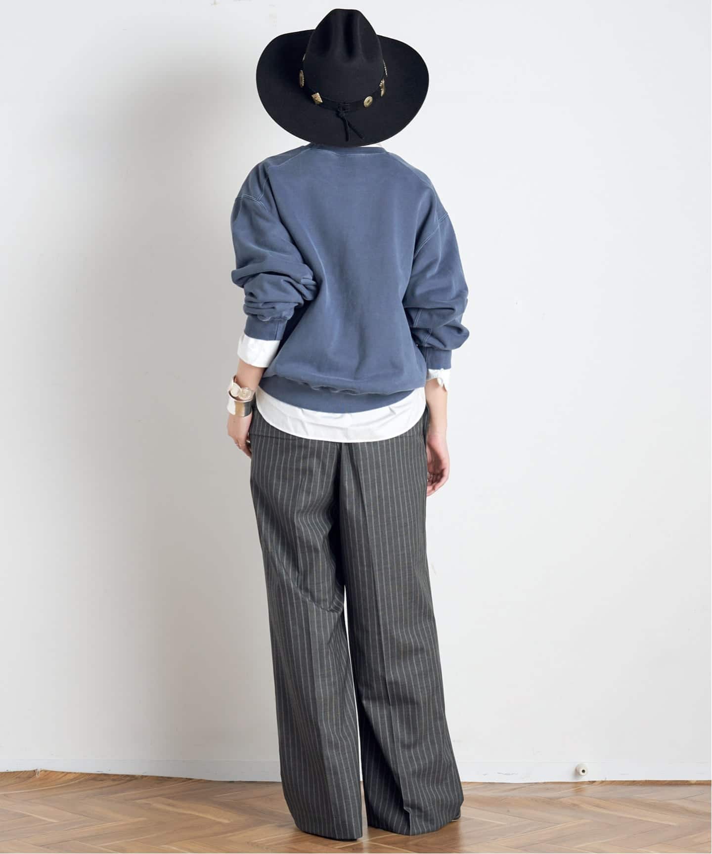 【美品】 AP STUDIO カレッジプリントクルーネックスウェット 予約》VIRGINIA プリントスウェット（スウェット）｜AP STUDIO