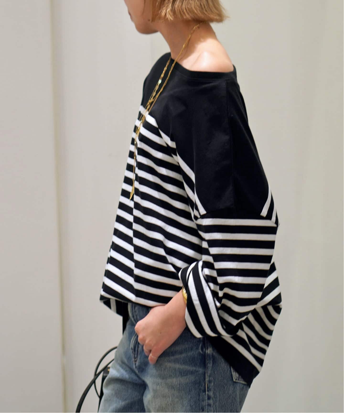 ストライプTシャツ（Tシャツ／カットソー）｜AP STUDIO（エーピー