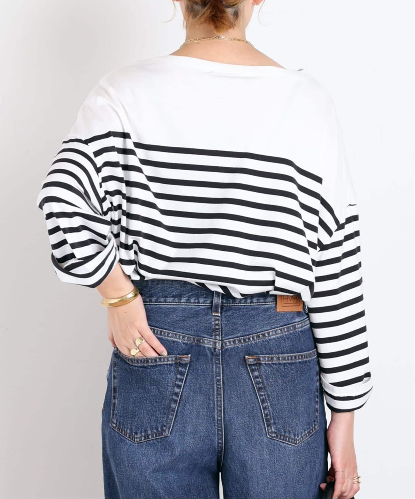 ストライプTシャツ（Tシャツ／カットソー）｜AP STUDIO（エーピー