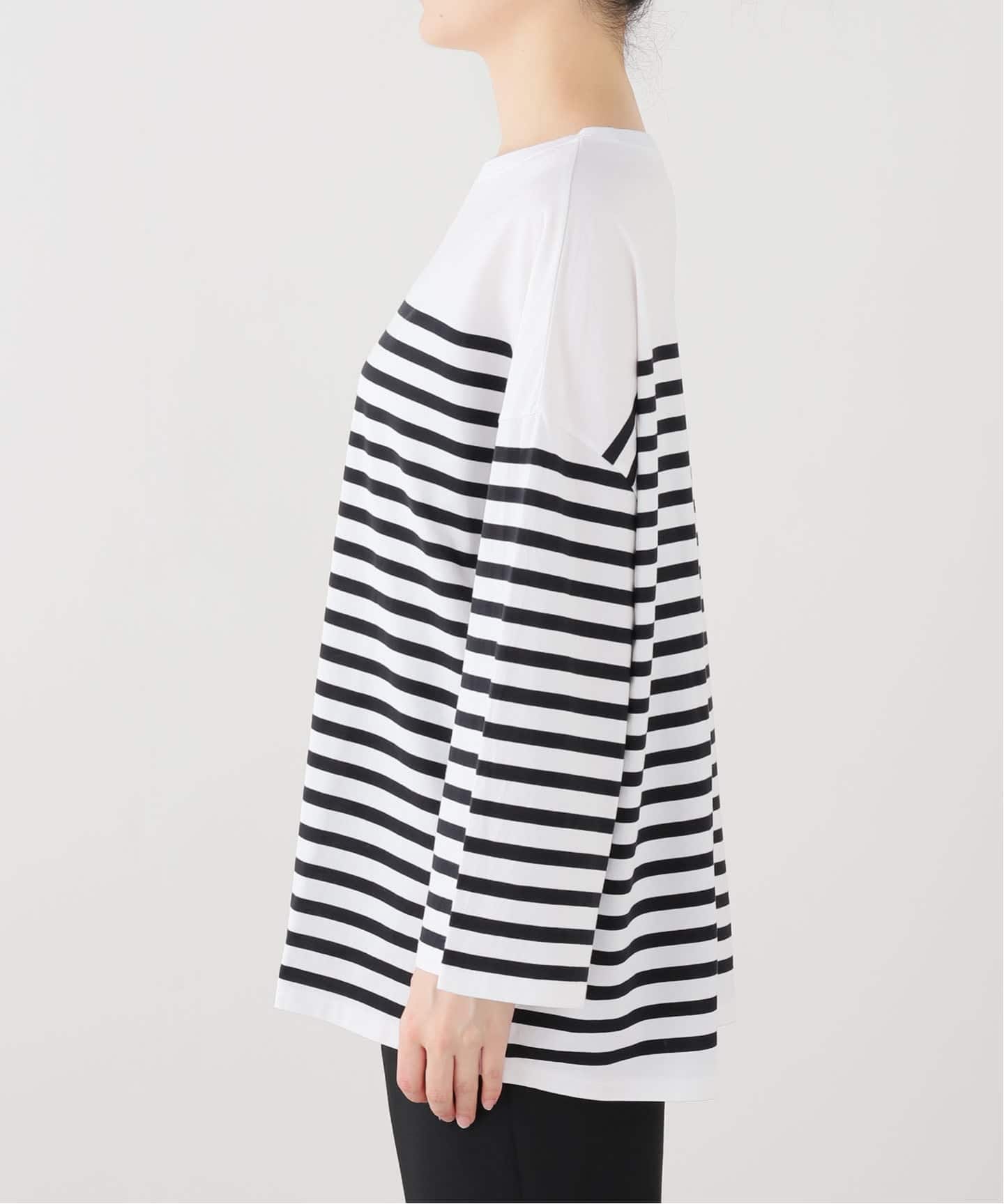 ストライプTシャツ（Tシャツ／カットソー）｜AP STUDIO（エーピー