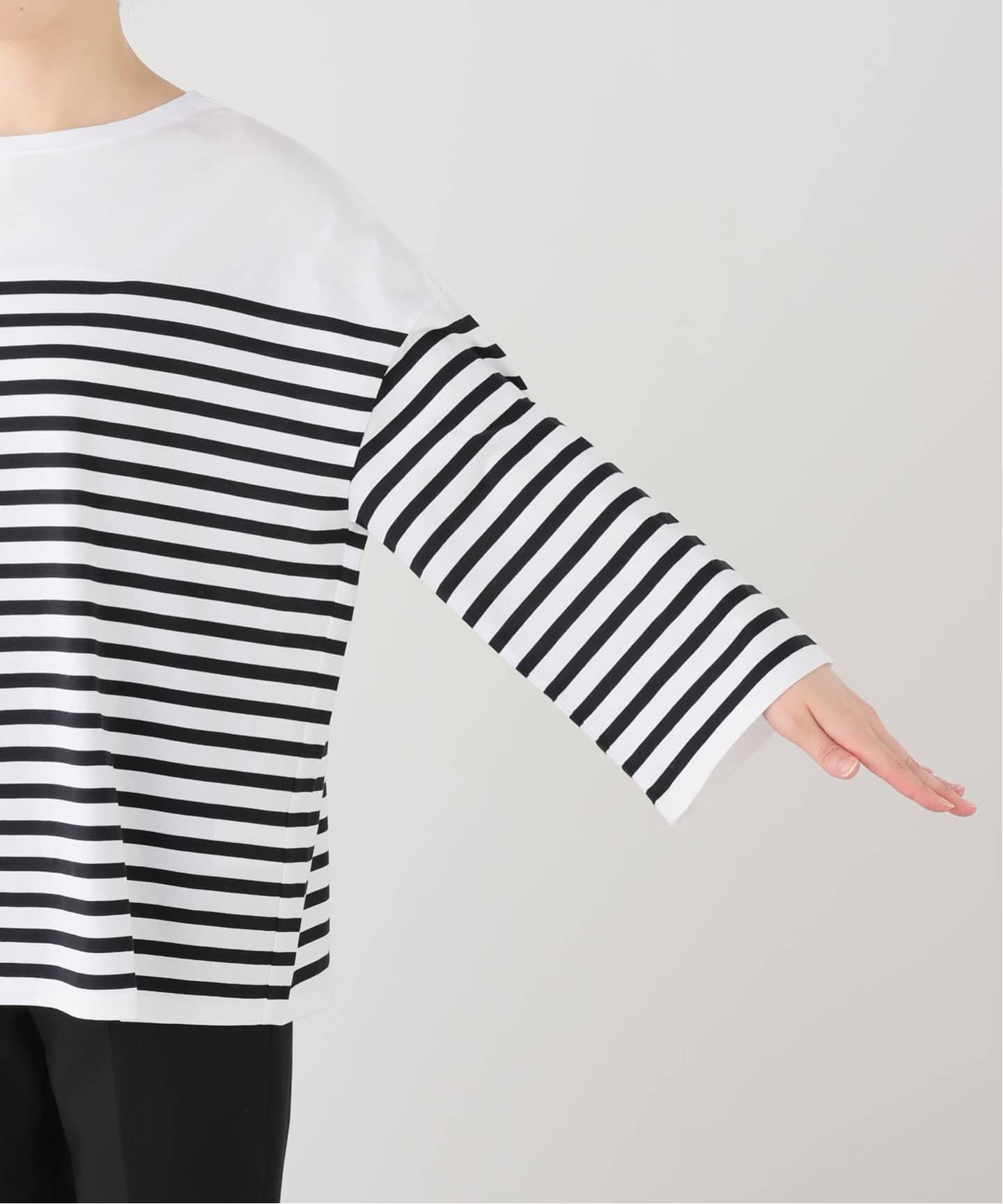 ストライプTシャツ（Tシャツ／カットソー）｜AP STUDIO（エーピー