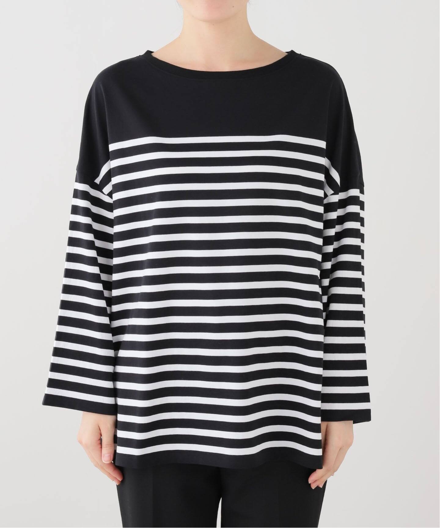 AP STUDIO ストライプTシャツ ストライプTシャツ（Tシャツ／カットソー）｜AP STUDIO（エーピー