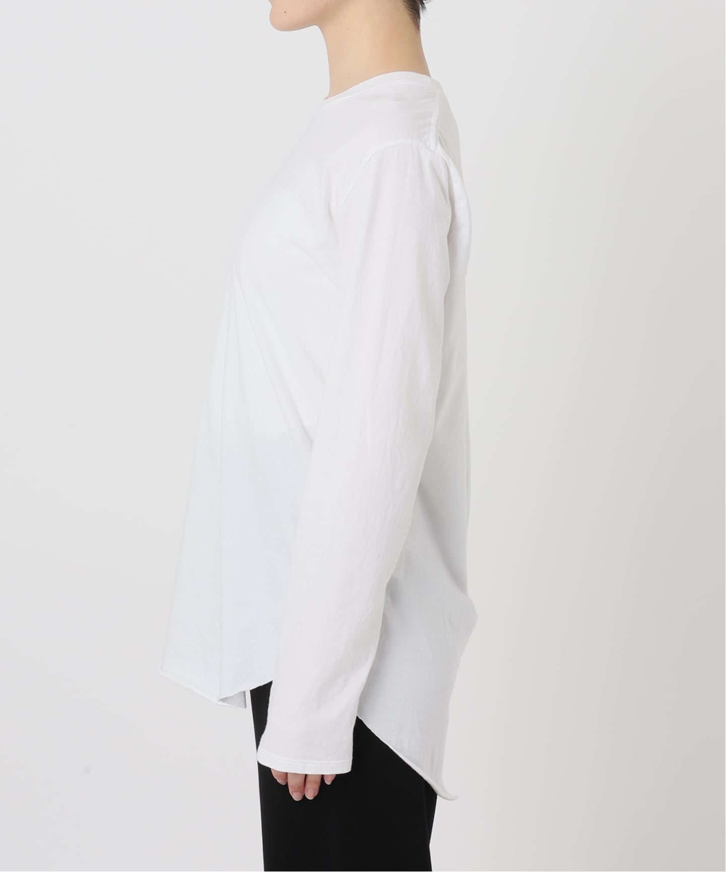 New ラウンドテールTシャツ（Tシャツ／カットソー）｜AP STUDIO