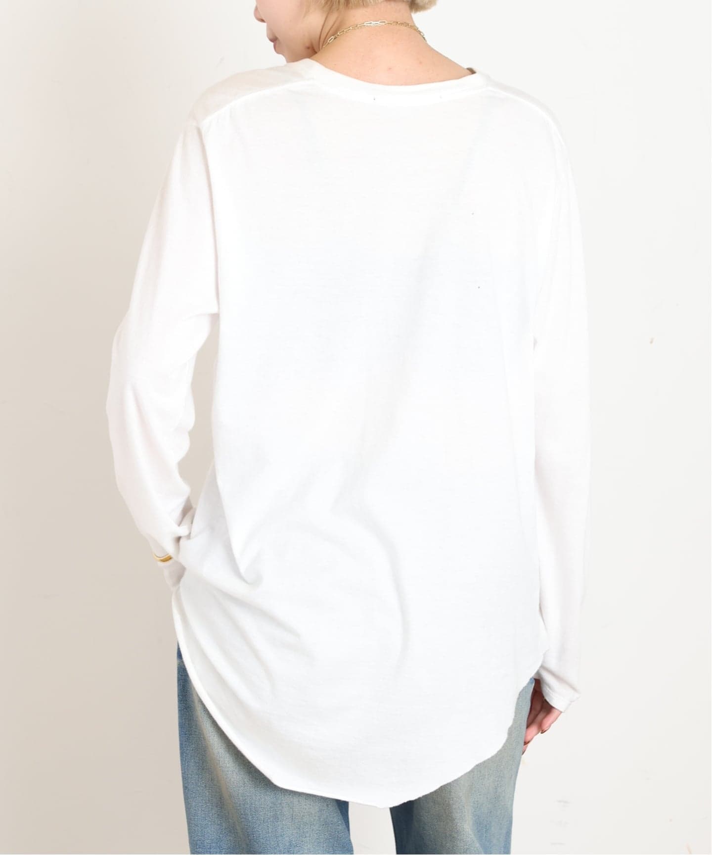 New round tail T-sh（Tシャツ／カットソー）｜AP STUDIO（エーピー