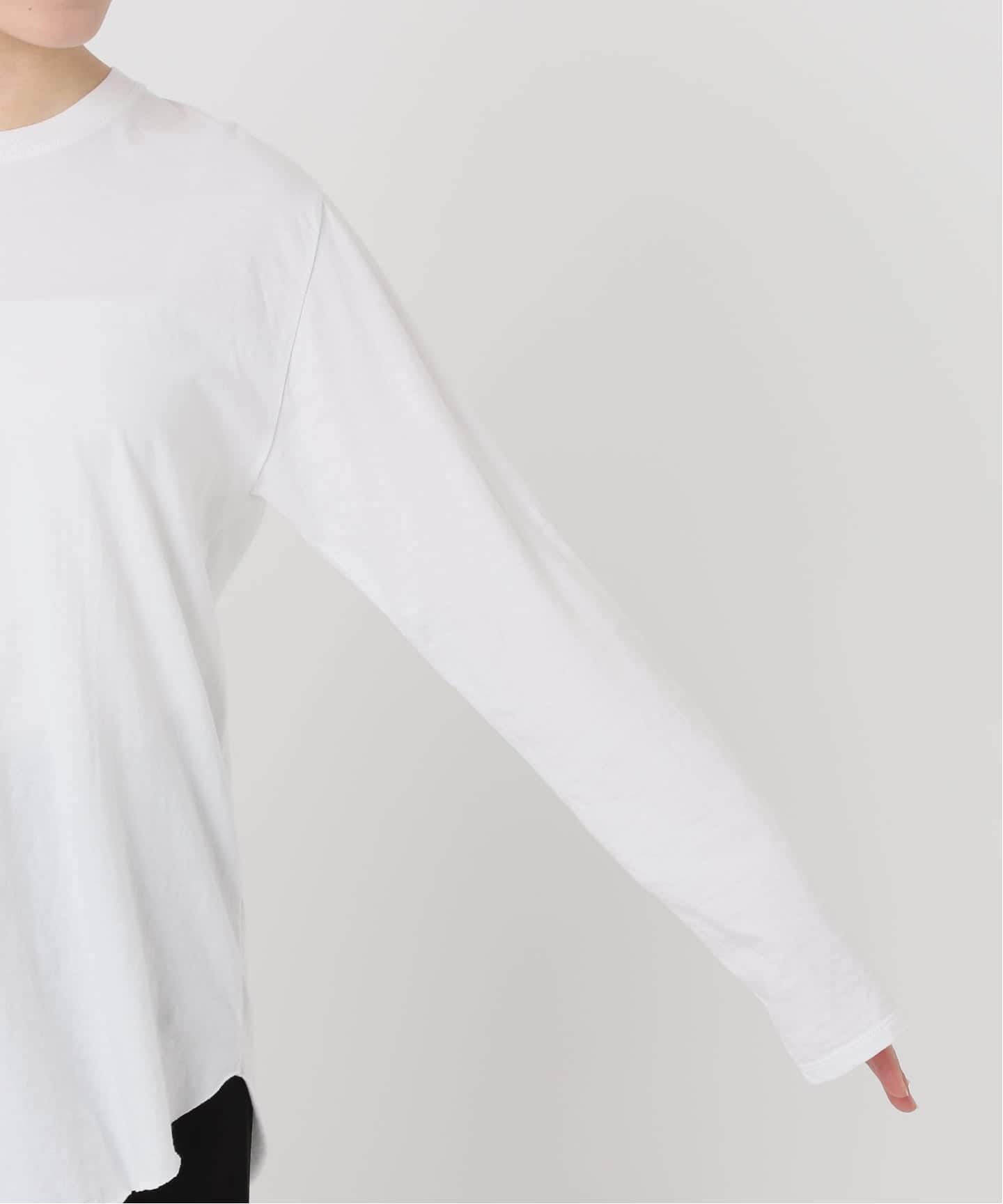 New round tail T-sh（Tシャツ／カットソー）｜AP STUDIO（エーピー