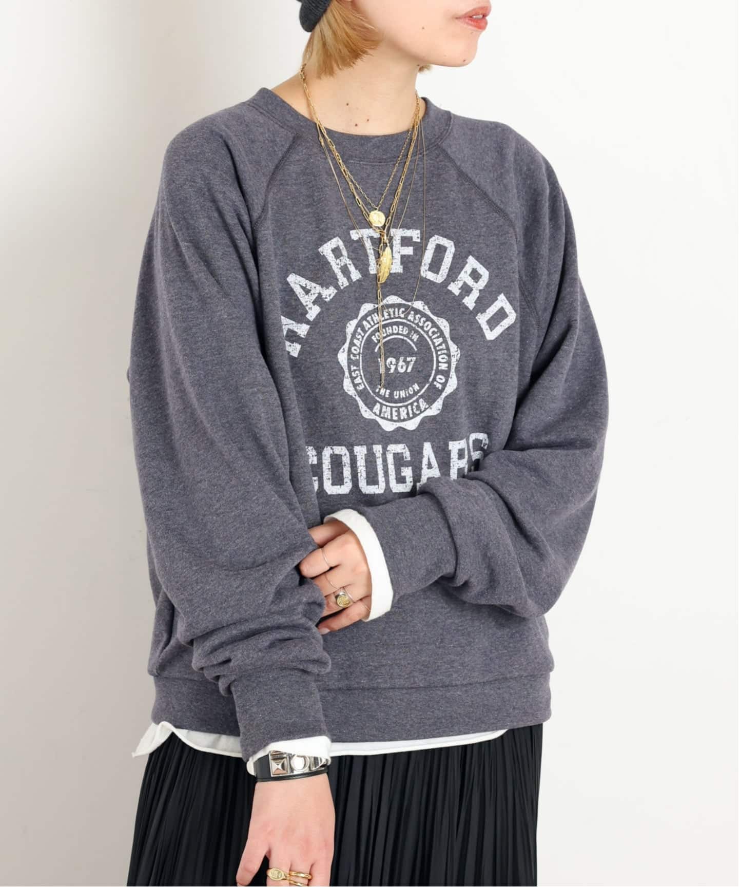 college print sweat Pullover（スウェット）｜AP STUDIO（エーピー