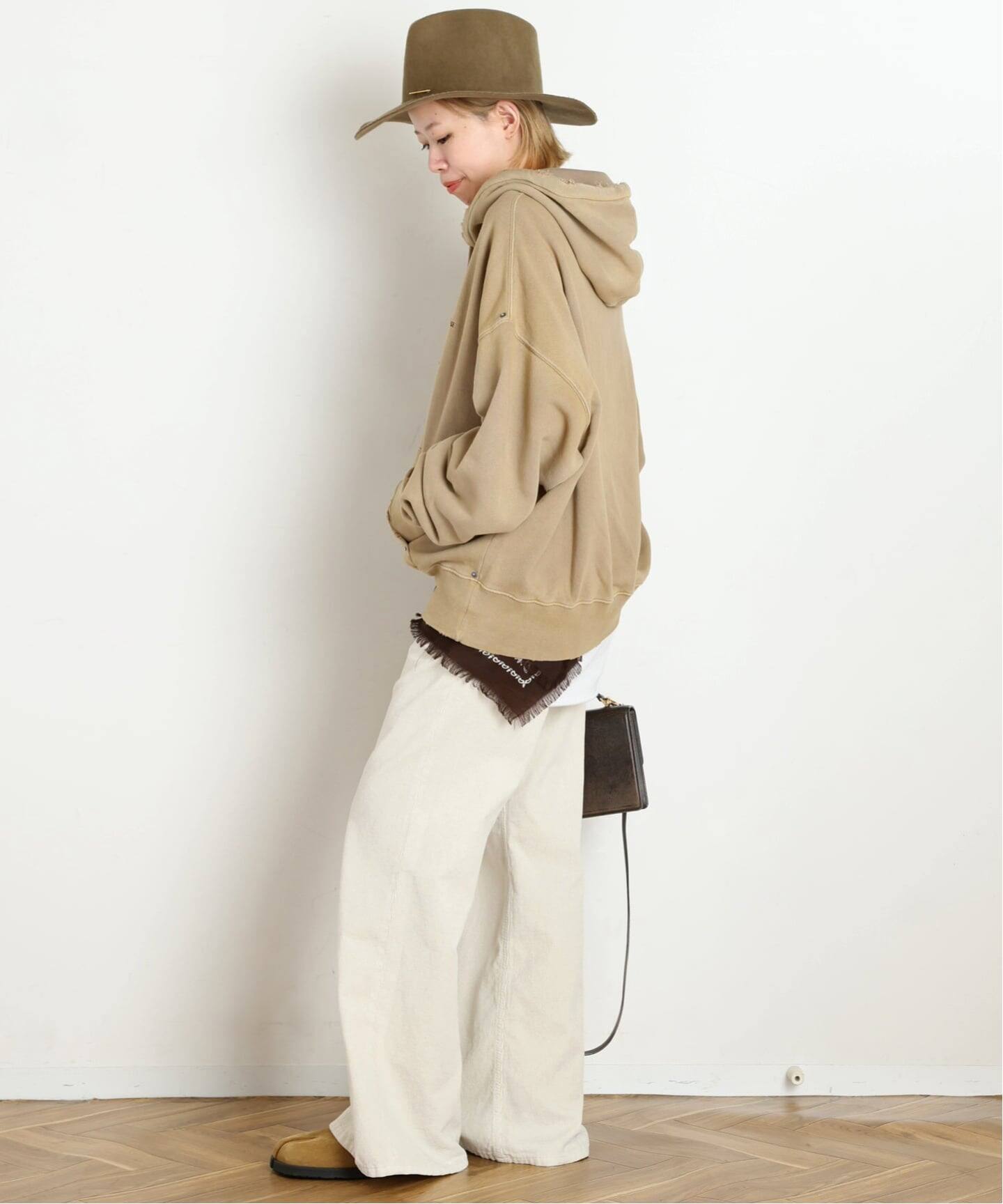 GOLDEN GOOSE / ゴールデングース】GARMENT DYED HOODIE PULLOVER（T