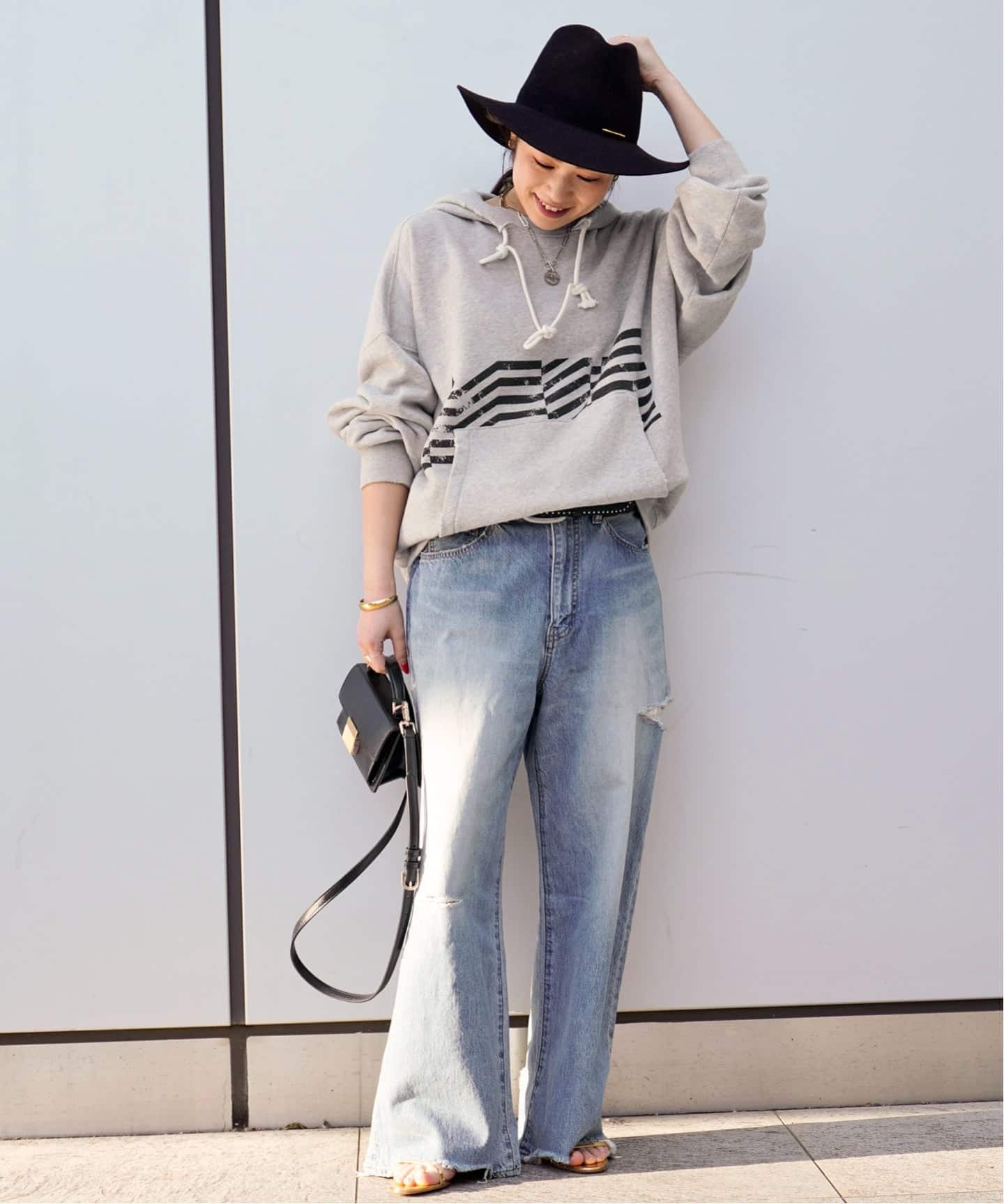 ゴールデングース GOLDEN  パーカー GOLDEN GOOSE / ゴールデングース】PRINT HOODIE PULLOVER（パーカー