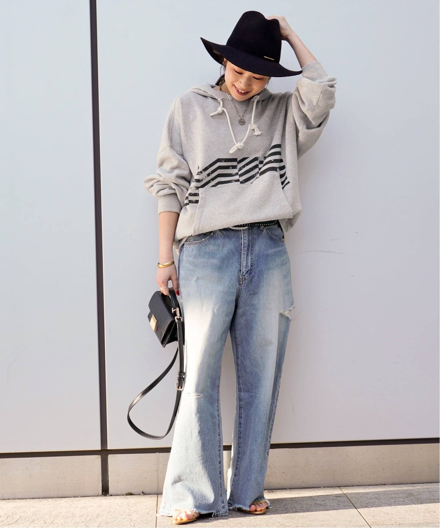 GOLDEN GOOSE / ゴールデングース】PRINT HOODIE PULLOVER（パーカー 