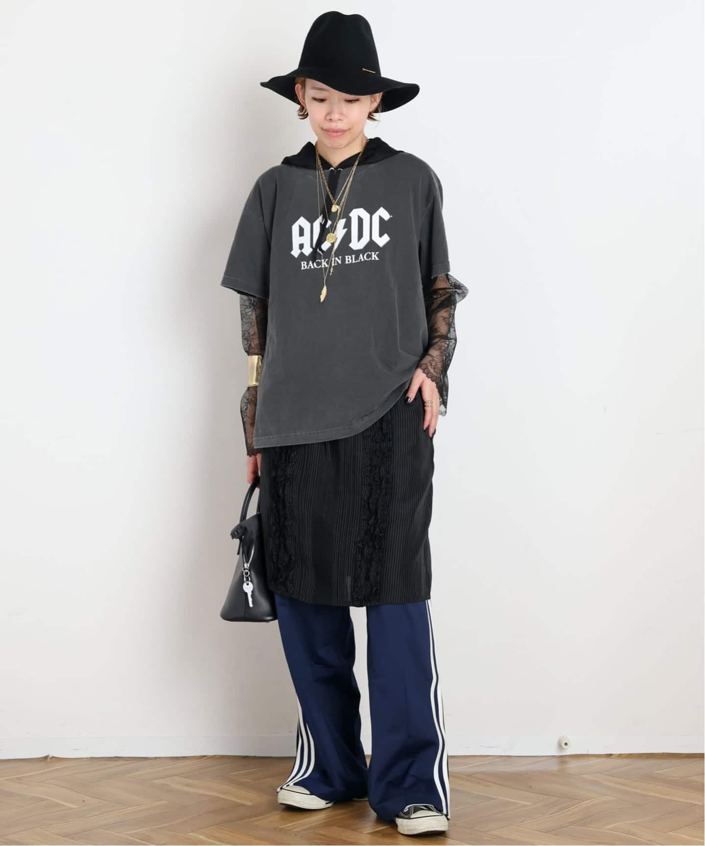 ARCHIVE STANCE/アーカイブスタンス】lace hoodie（Tシャツ