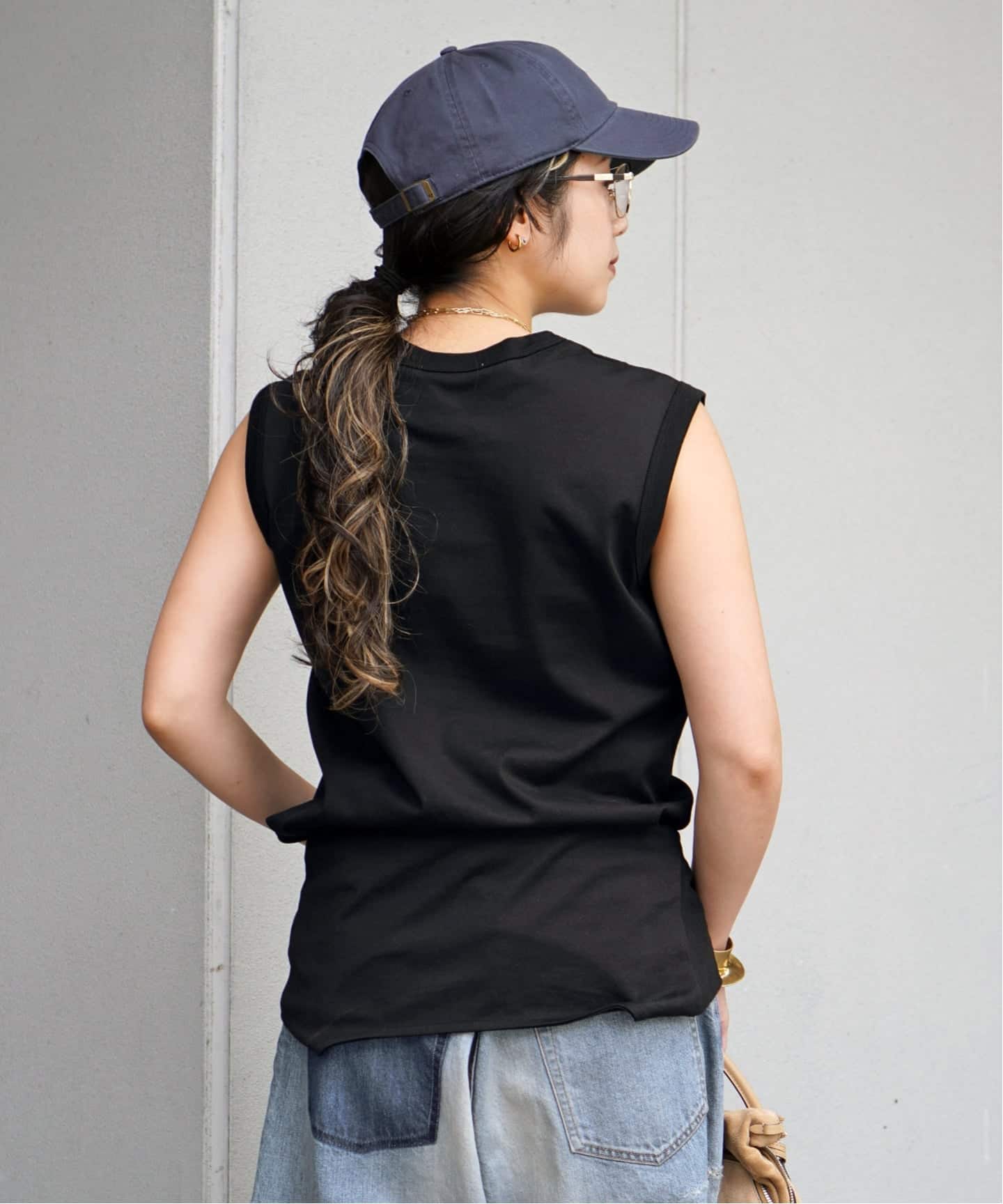 CHINO プルオーバー CINOH / チノ】2WAY ストラクチャープルオーバー（Tシャツ／カットソー