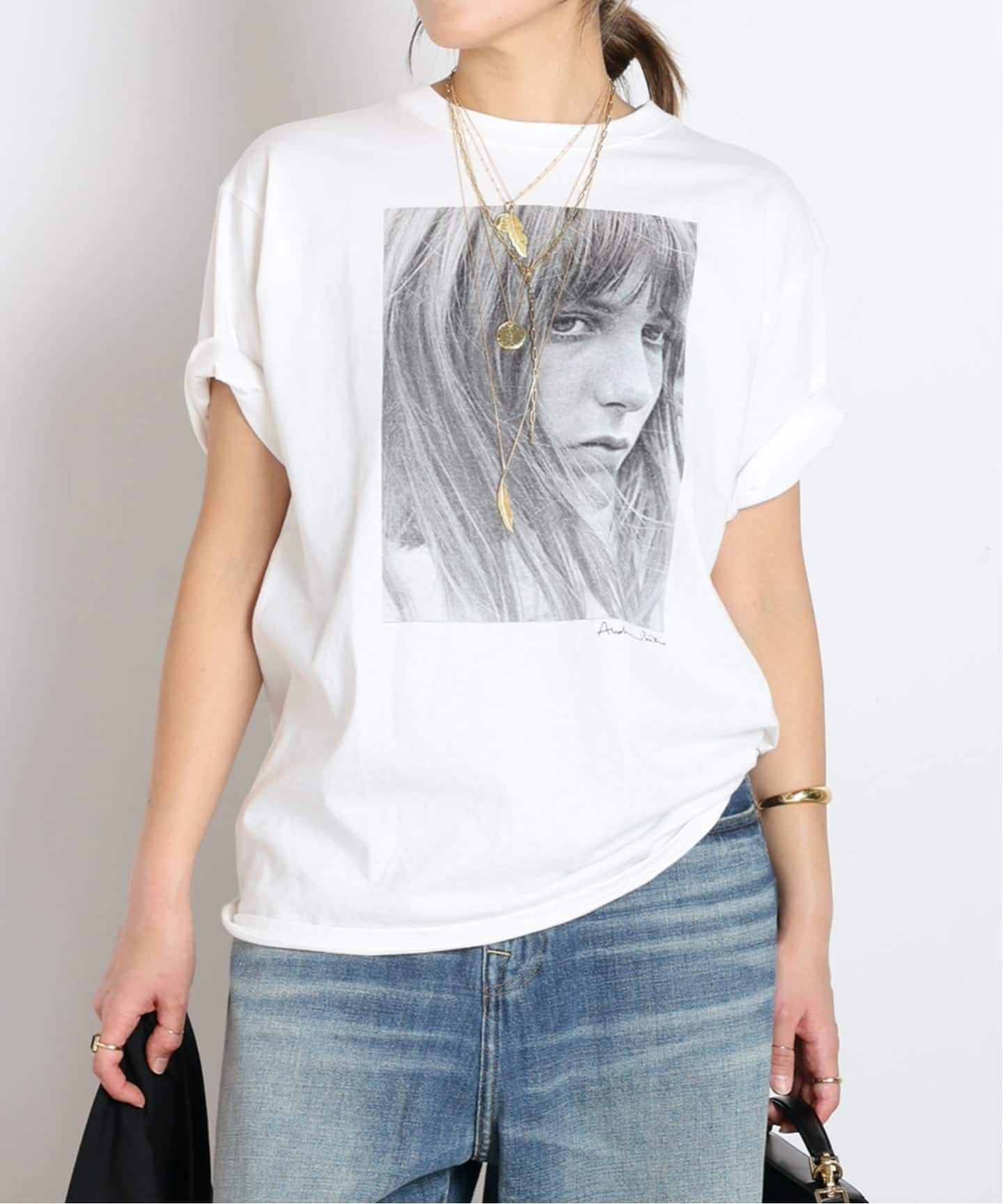 予約》【COUTURE D'ADAM/クチュールドアダム】Jane T-Shirt（Tシャツ
