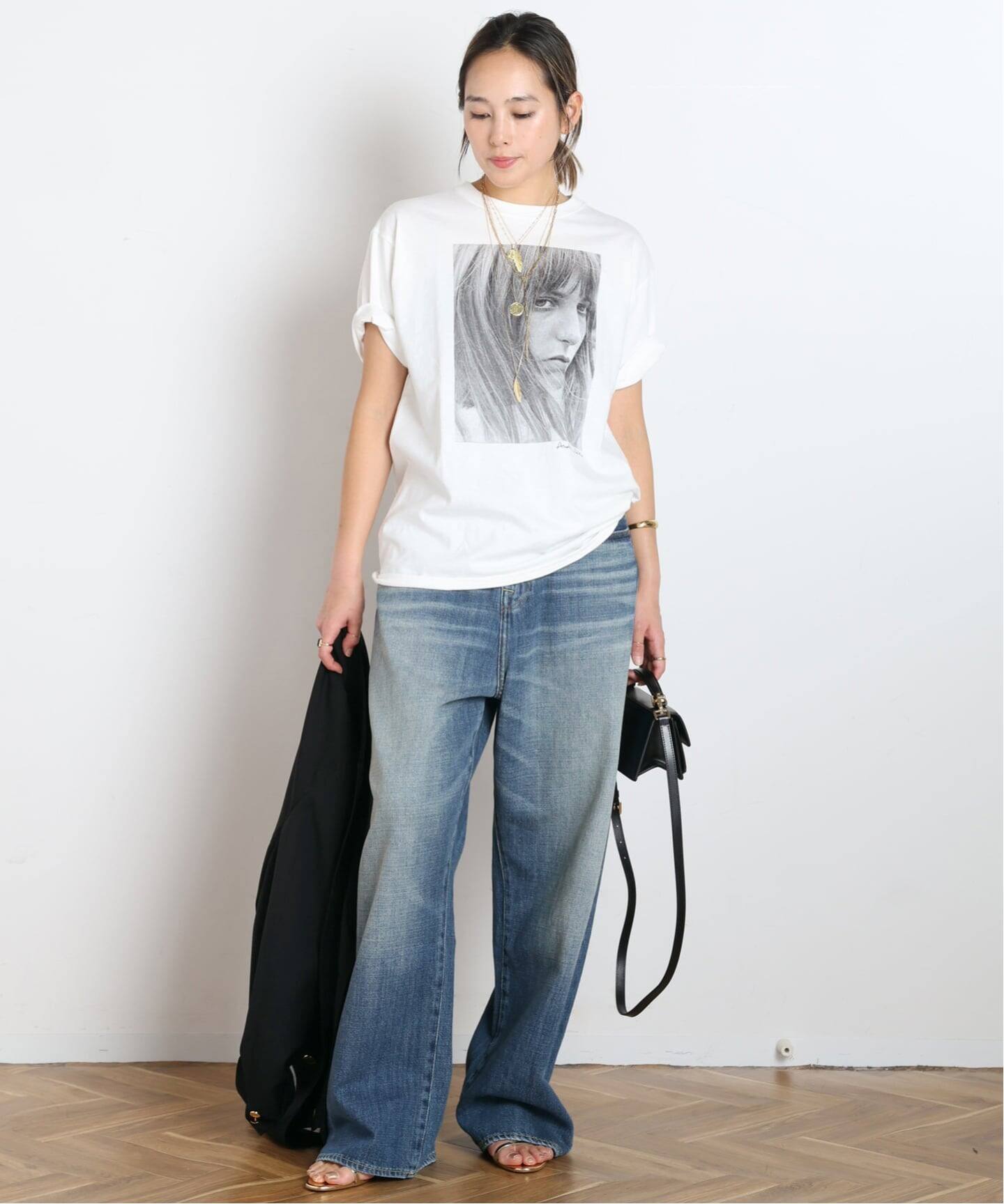 アパルトモン  新品★[クチュールドアダム】T-sh COUTURE D'ADAM/クチュールドアダム】Jane T-Shirt（Tシャツ